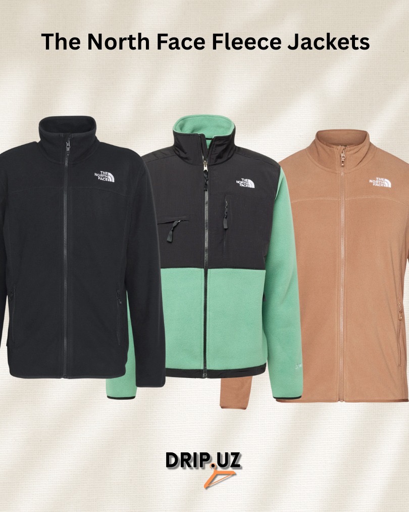 Jaquetas de Fleece The North Face - Mistura de jaquetas TNF Denali e Fleece