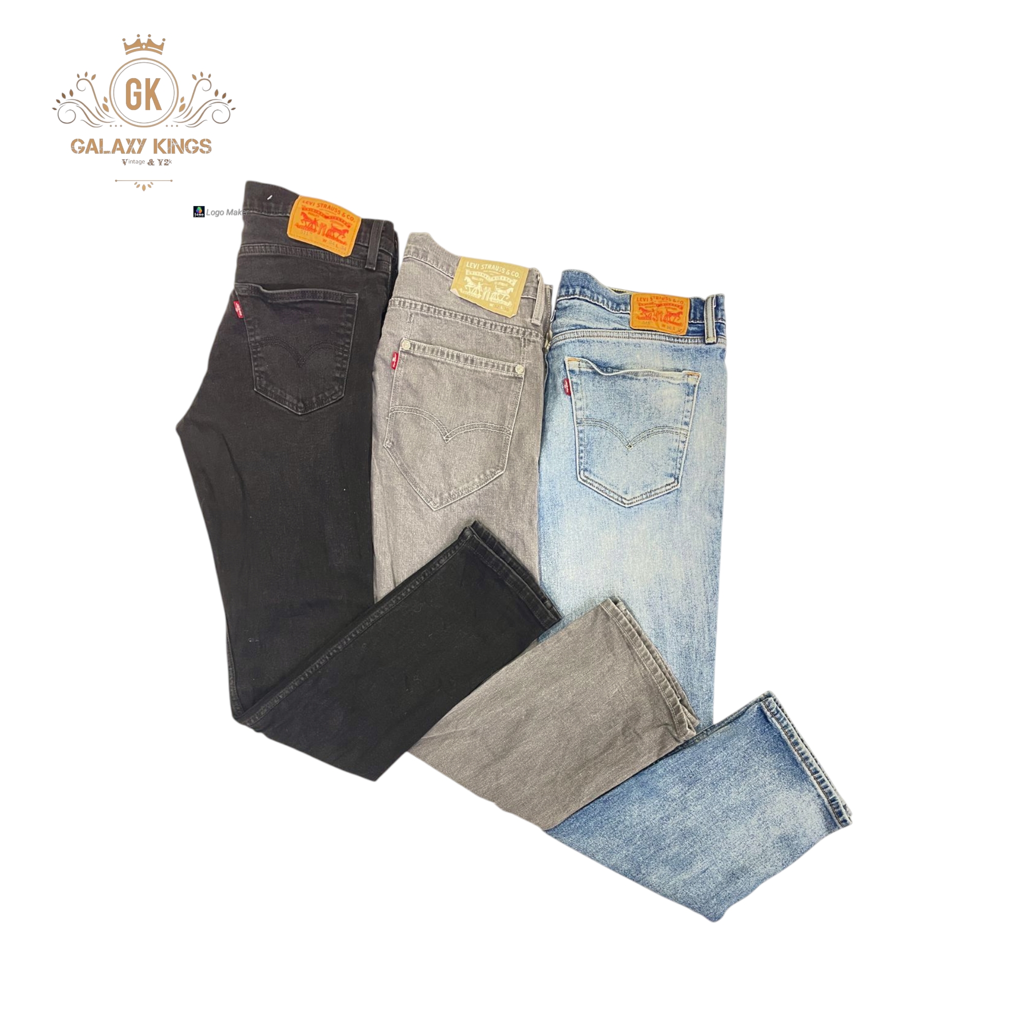 「Levi's Mixed Code Jeans」