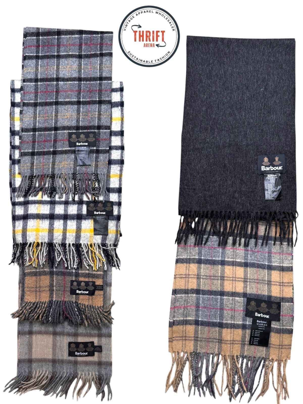 T1719 Barbour スカーフ 🧣