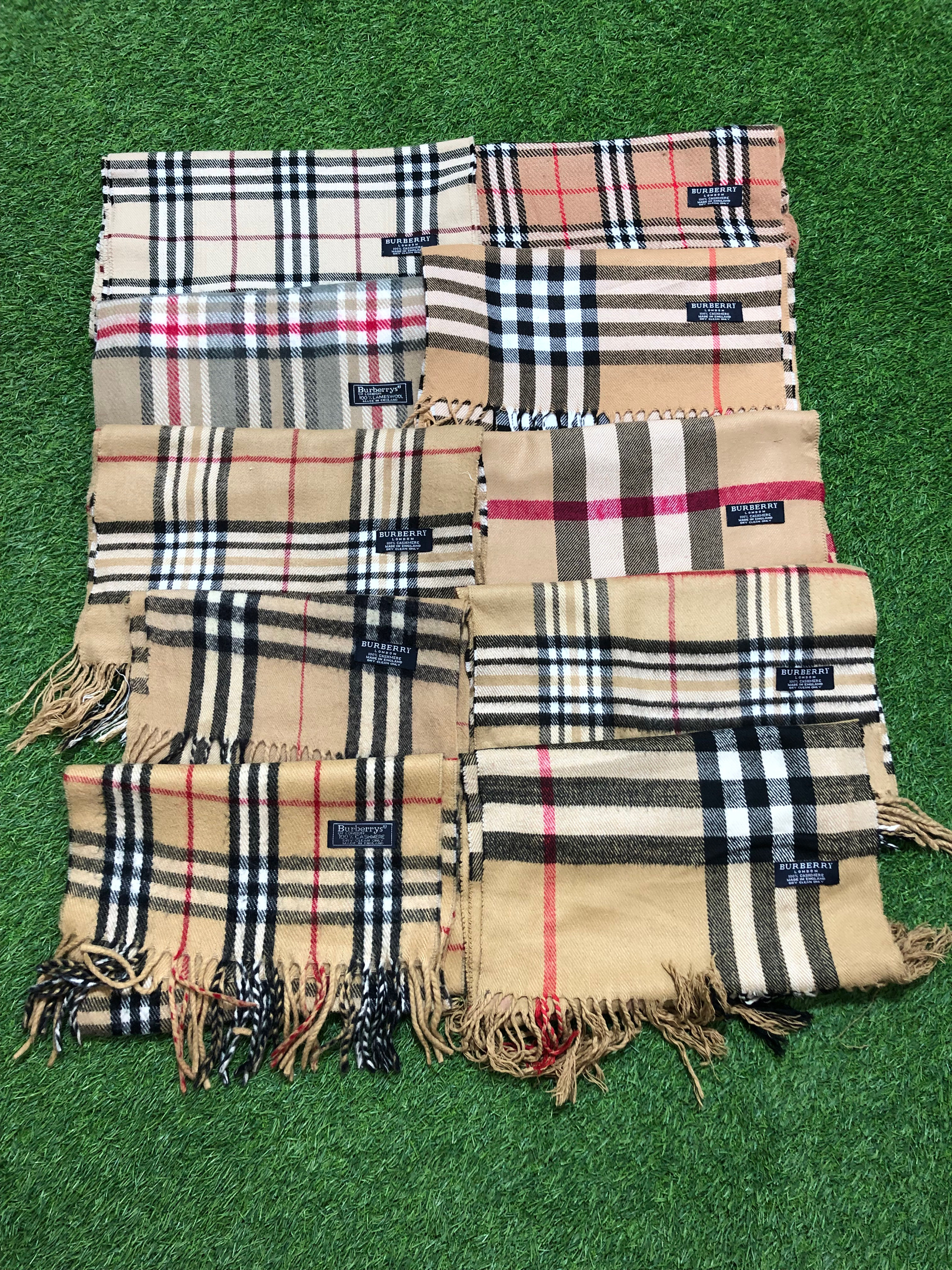 Markenbeige Burberry-Schals