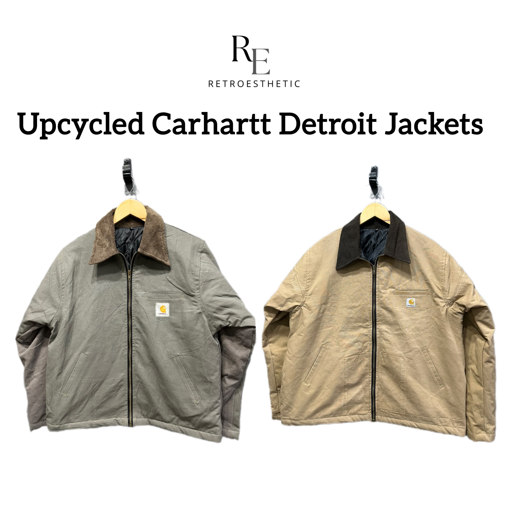 Upcycled Carhartt Detroit Jackets