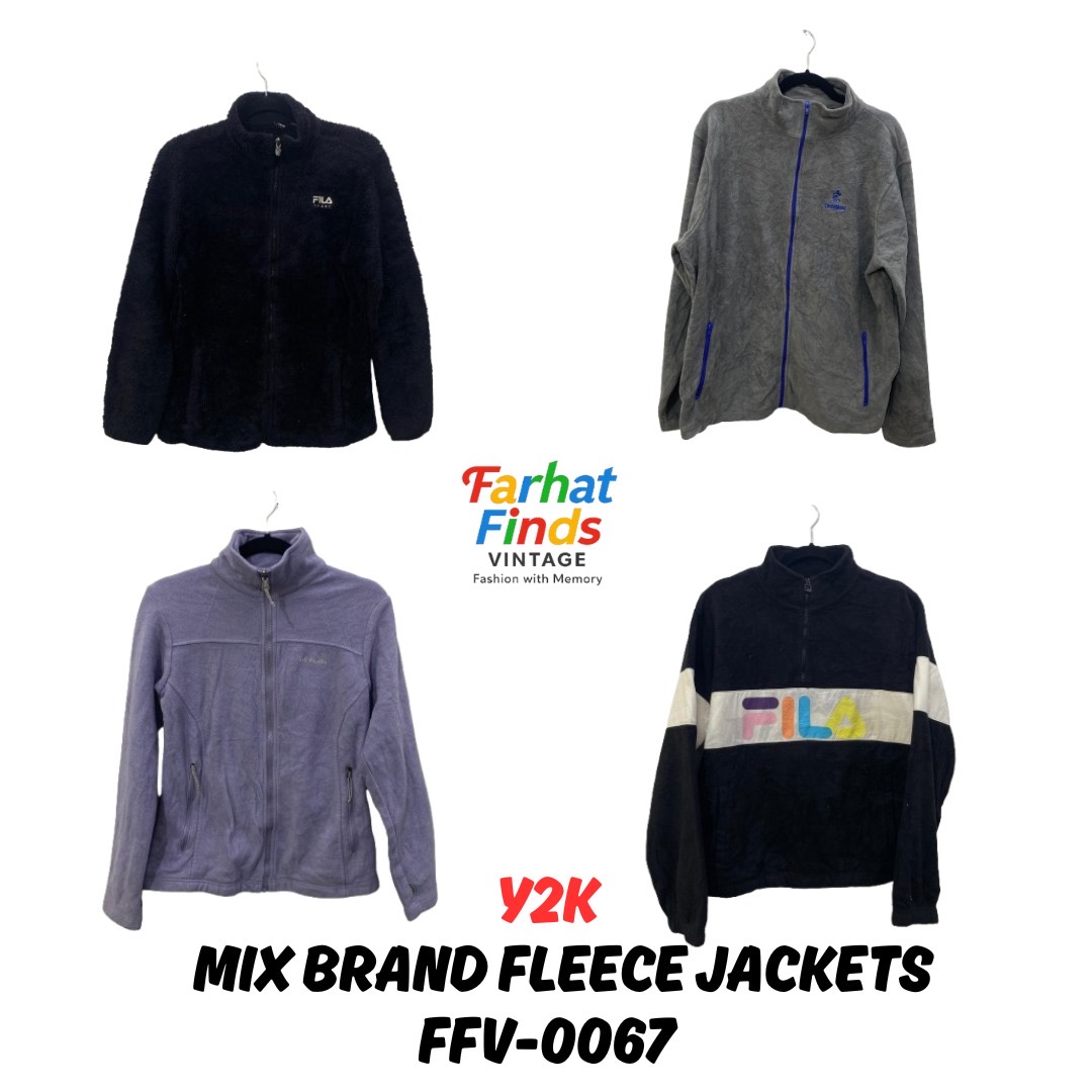 MIX BRAND FLEECE JACKET - FFV 0067