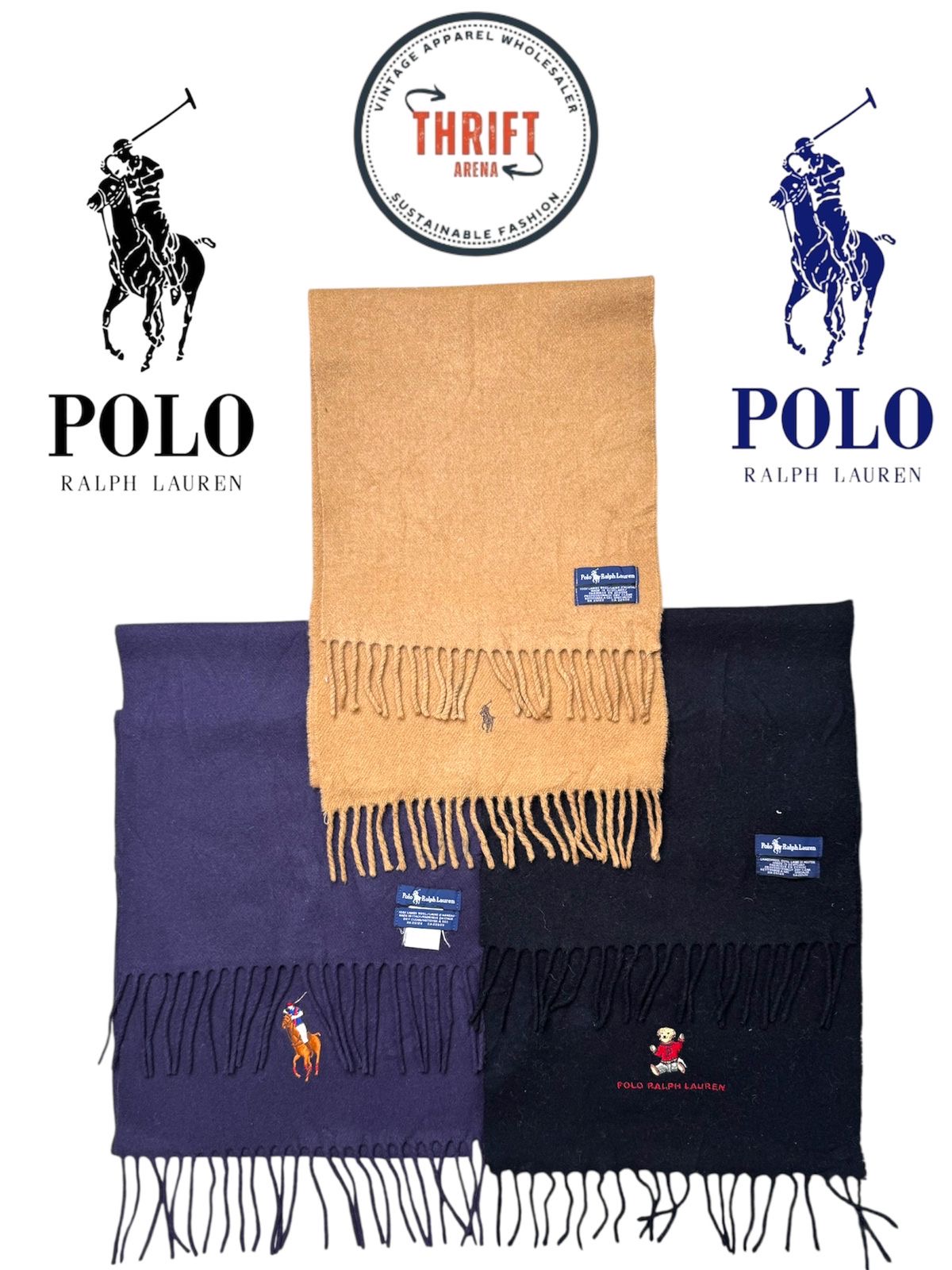 T1729 Ralph Lauren Schals 🧣