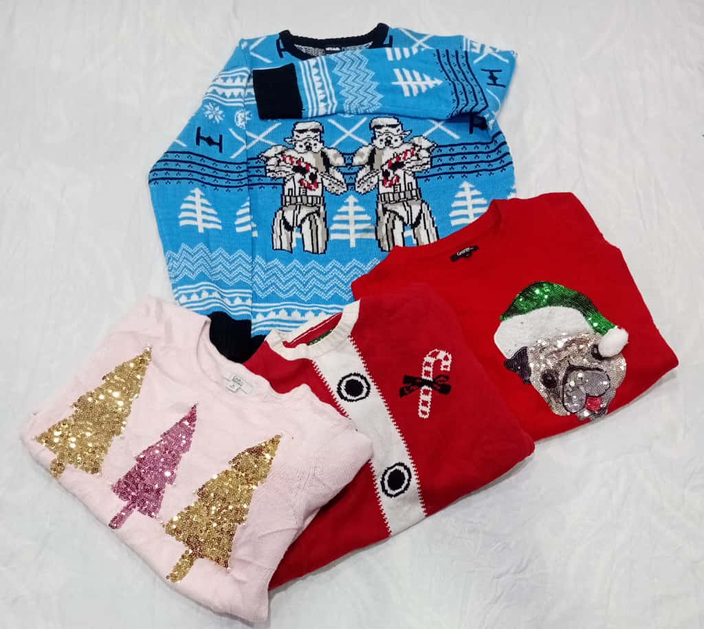 IQ0891 Y2K Winter Festliche Pullover