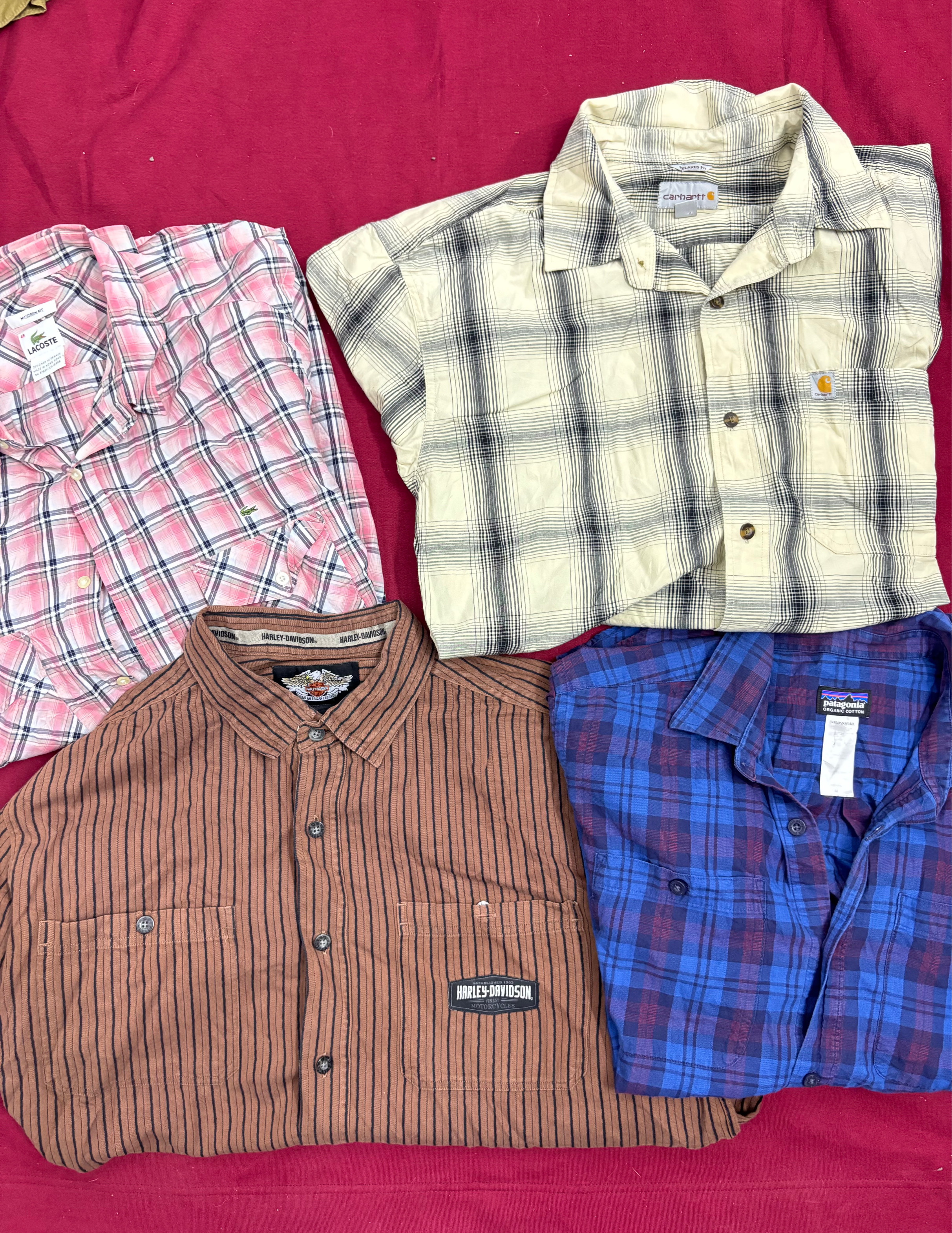 Lacoste, Patagonia, Carhartt, Levi’s & More – ブランドシャツミックス