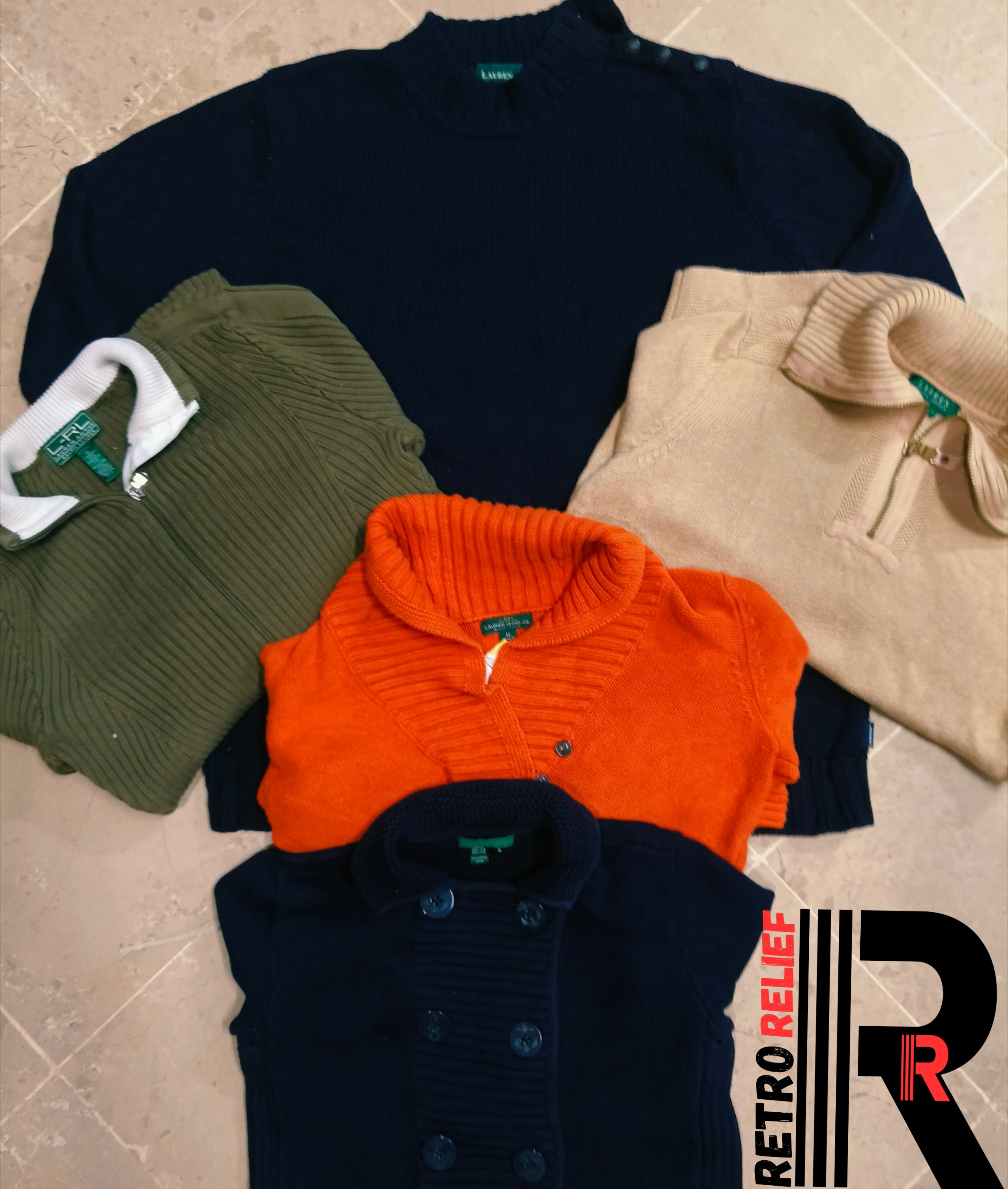 Ralph Lauren sweaters premium bundle
