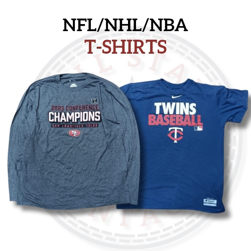 NFL NHL NBA Tシャツ