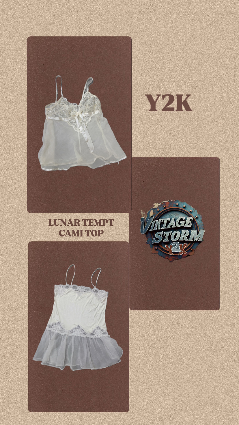 Y2k Lunar Tempt Cami Top