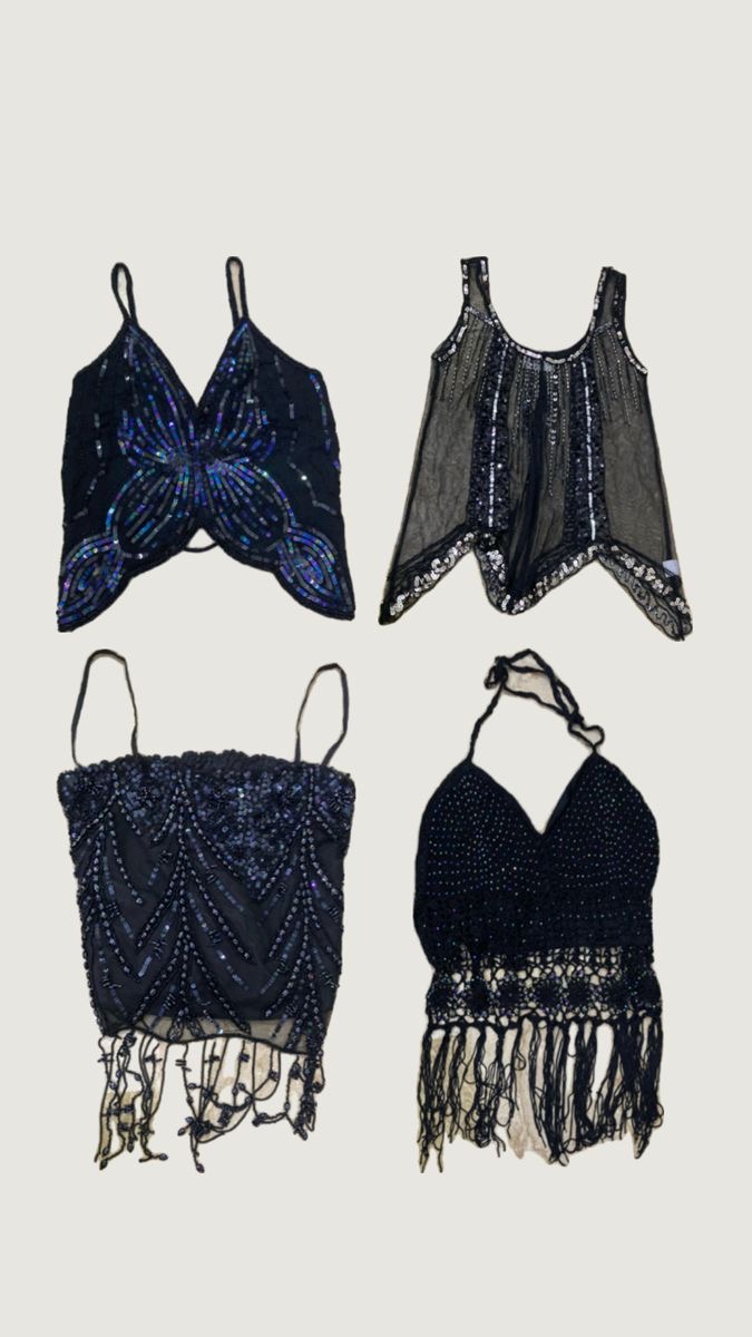 Y2k Rave Party Tops (M-139)