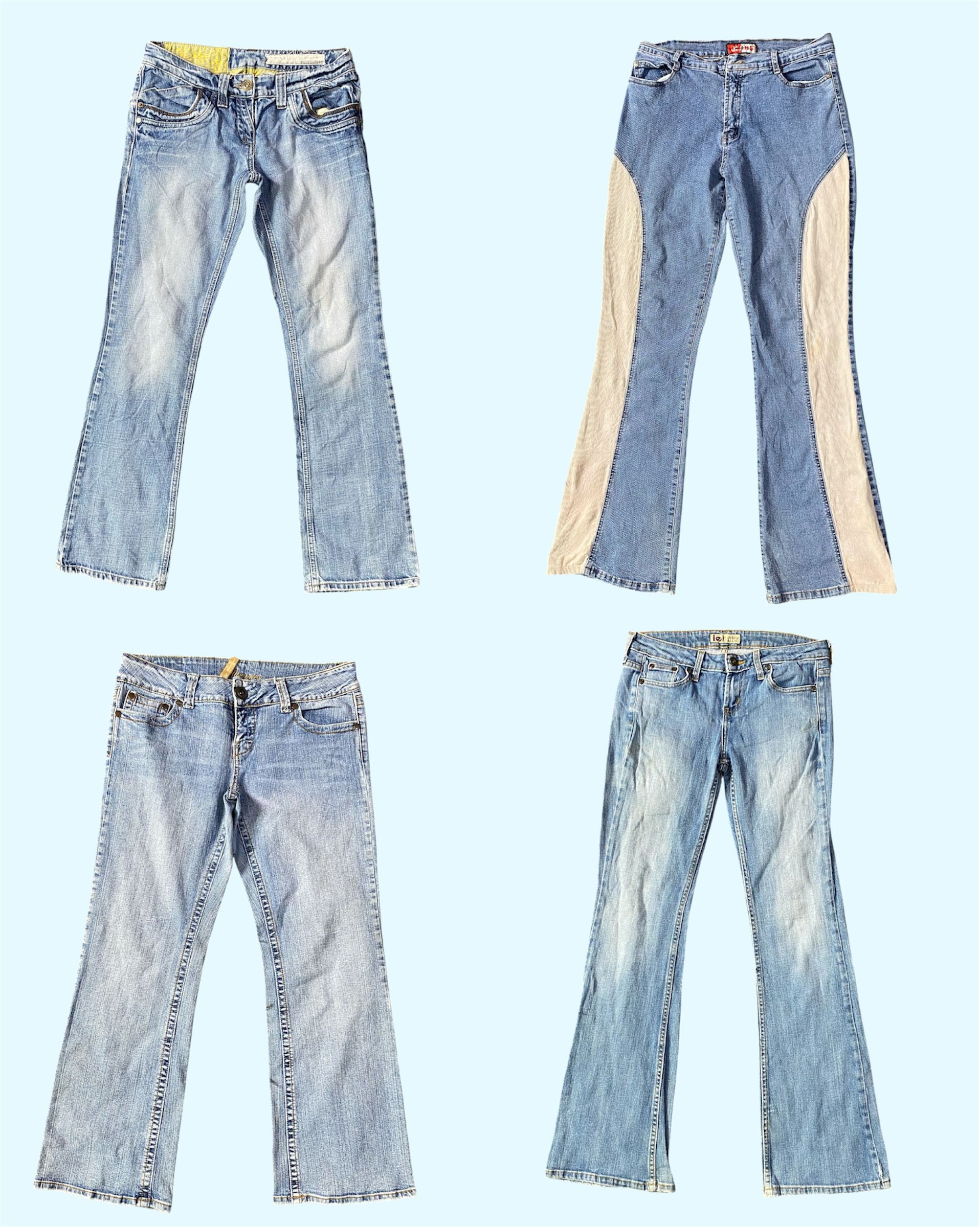 Y2K Denim Dreams: A Bootcut Revival (TS-1080)