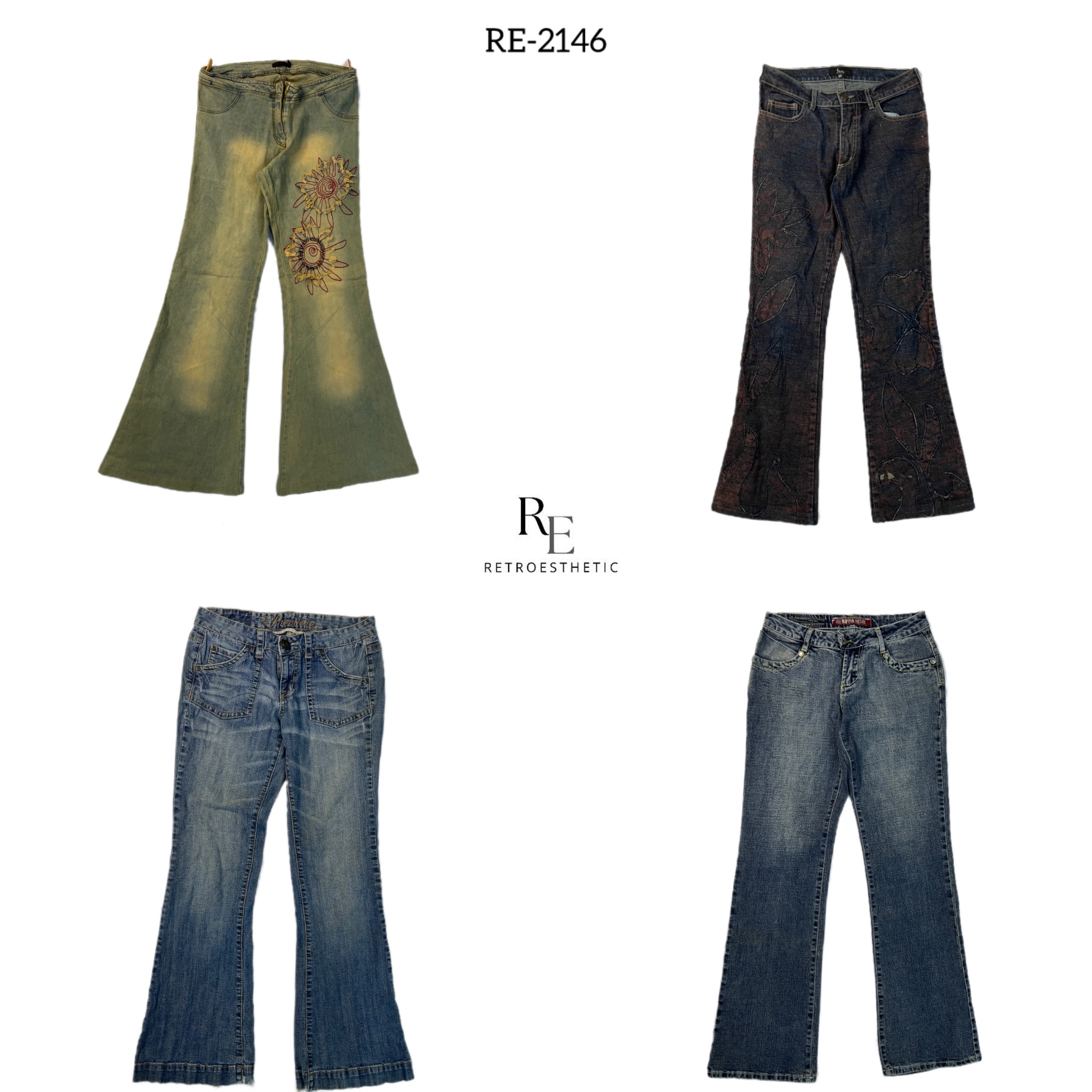 Y2K Britney Era Denim Jeans (Re-2146)