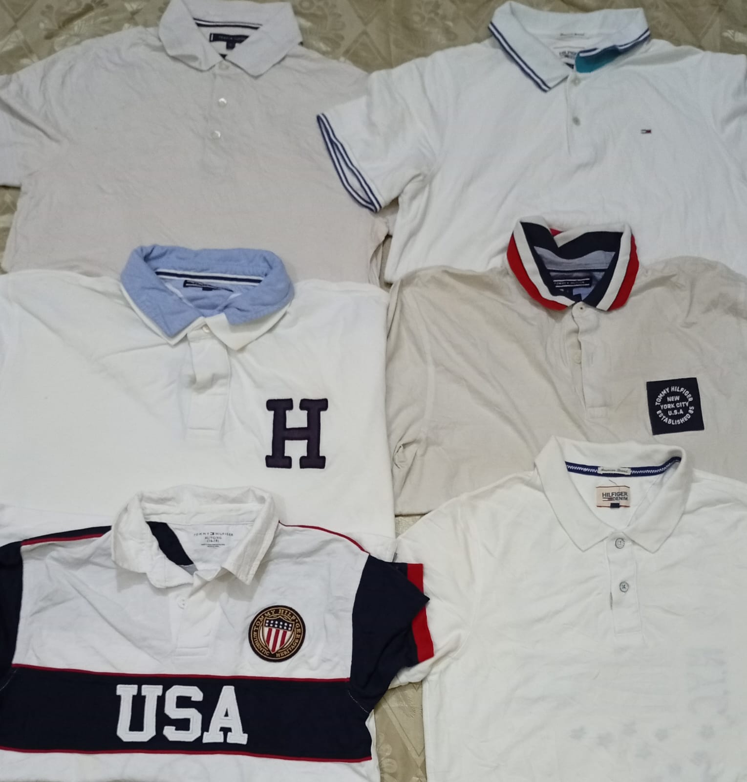 camiseta de cuello Tommy Hilfiger