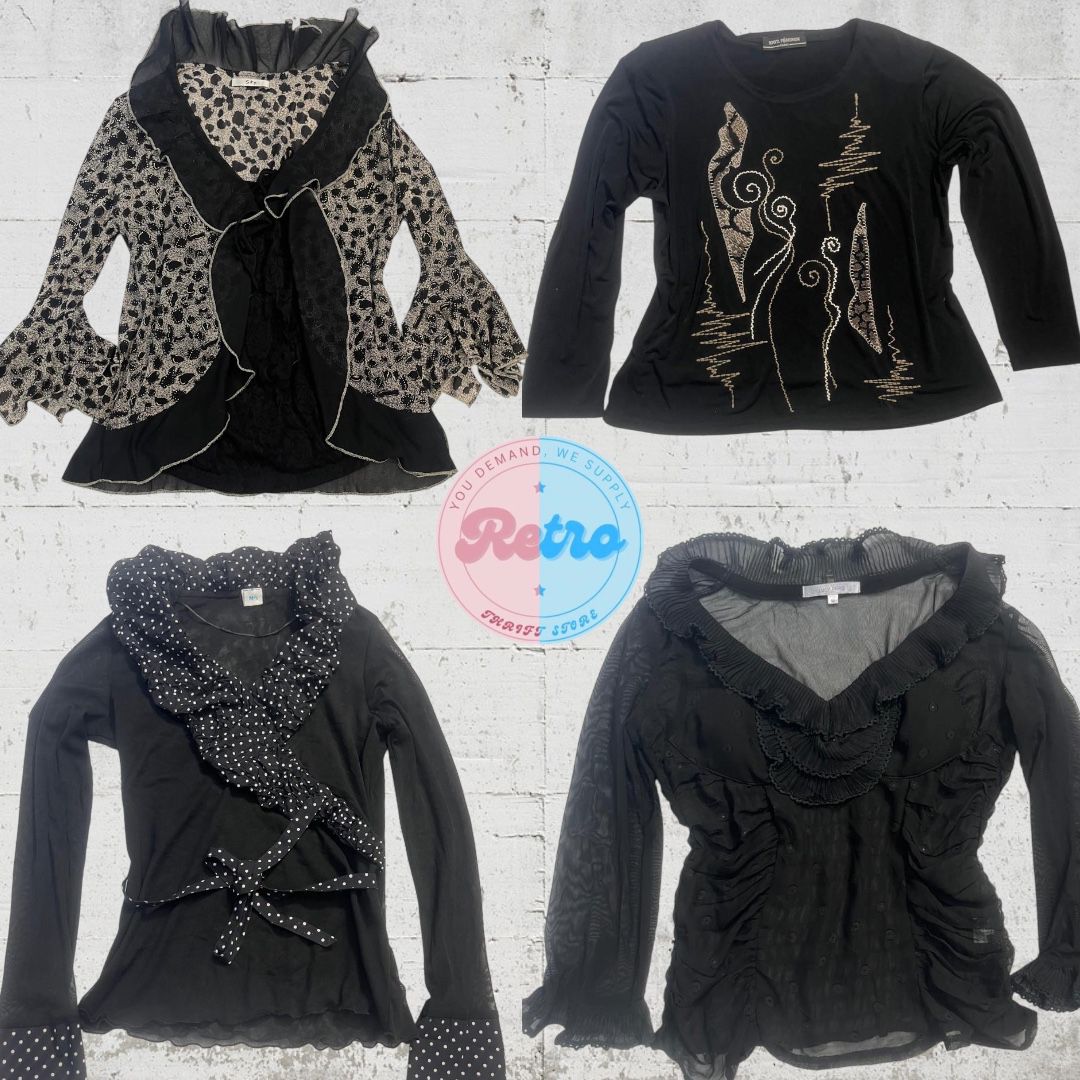 Flare Nights – Blusas Glam Y2K