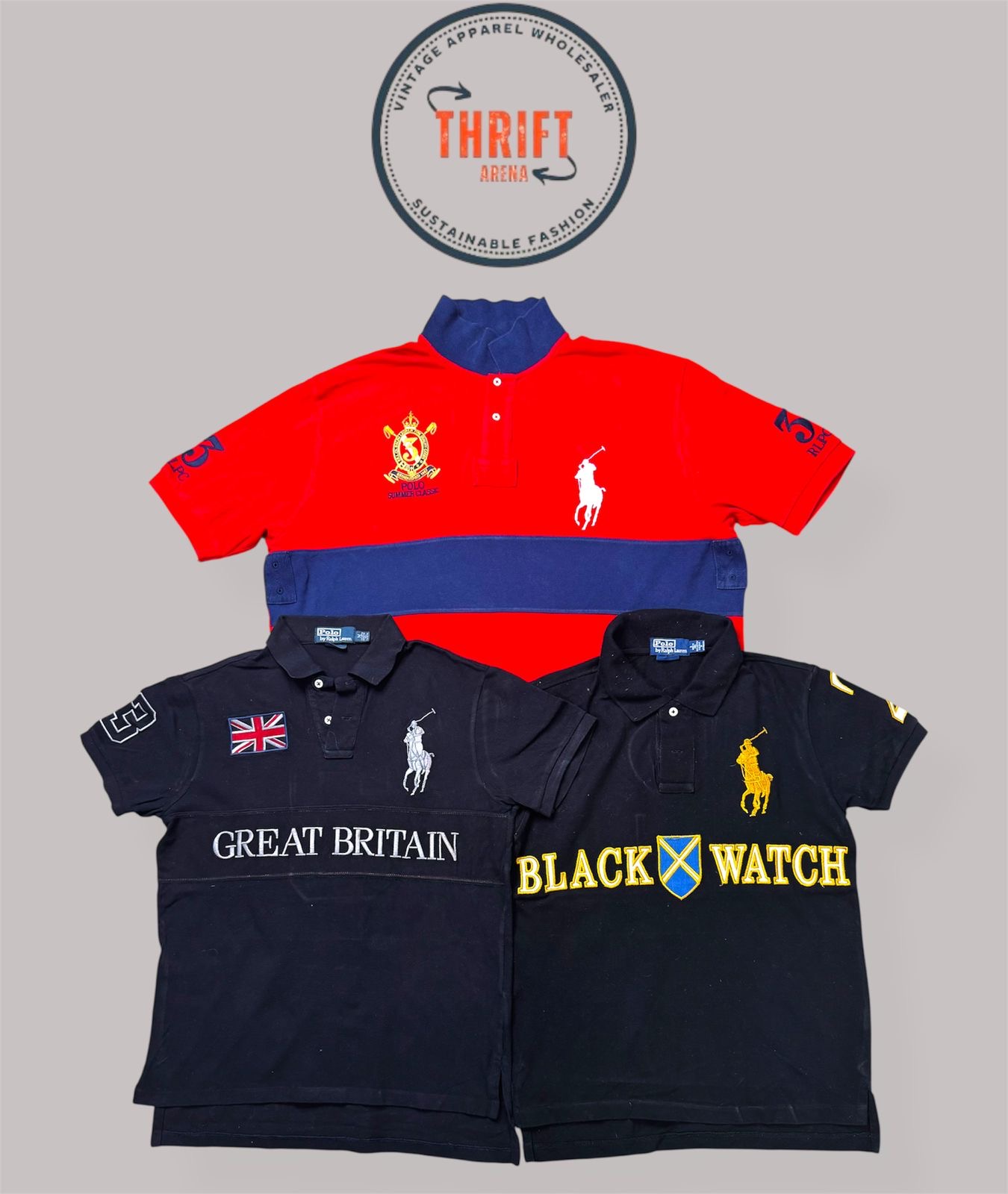 T1737 Ralph Lauren Big Pony Polo T-Shirts