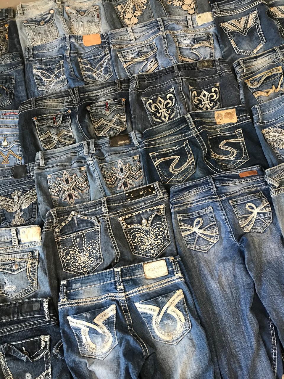 Y2K women flare jeans
