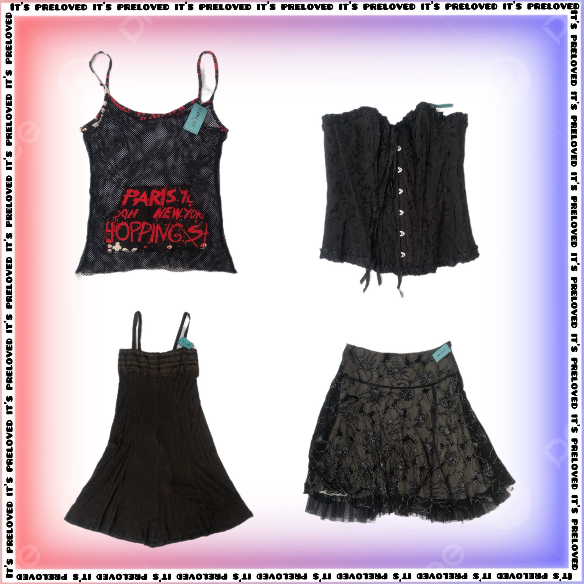 Everyday grunge Finds - tops, skirts and dresses (SS-1365)a