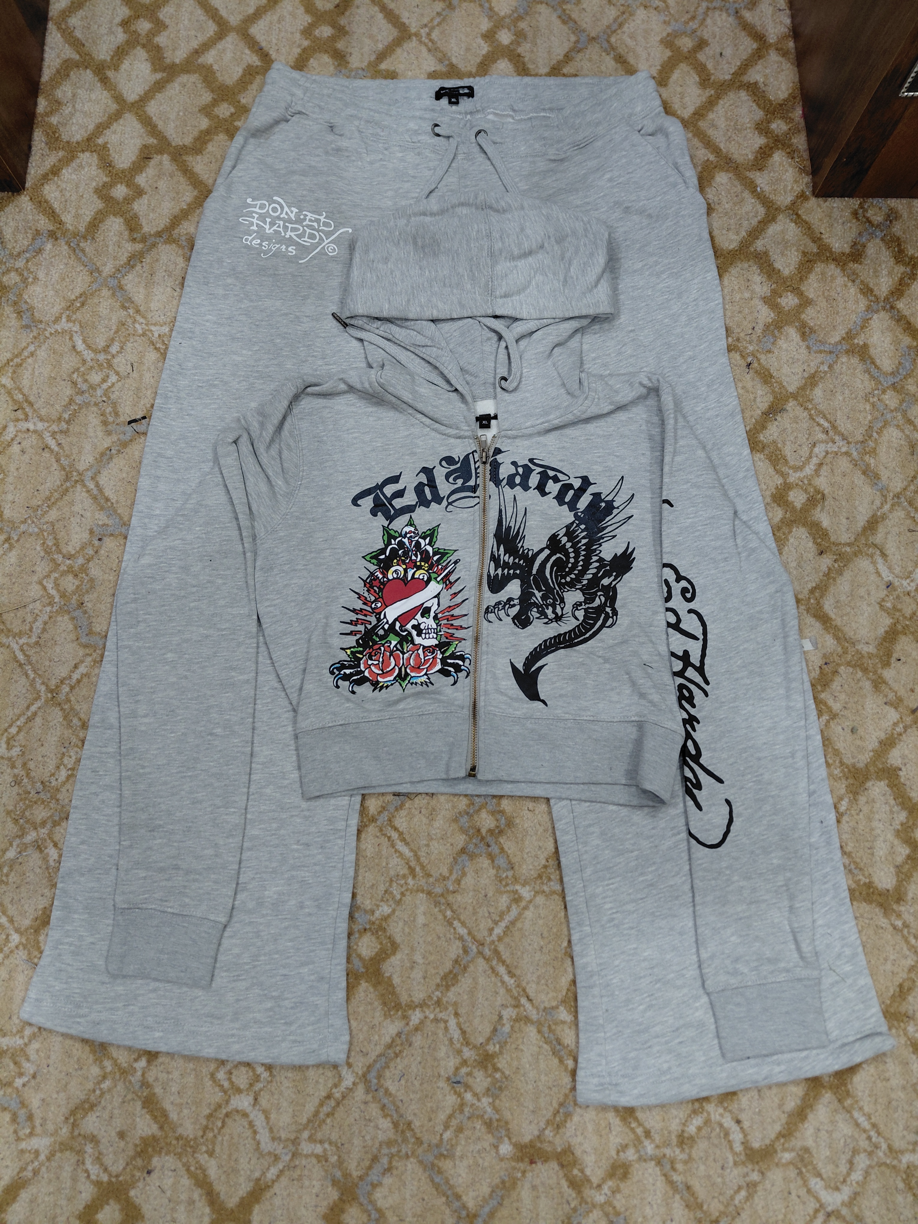 Conjuntos deportivos a juego para damas Ed Hardy 😍