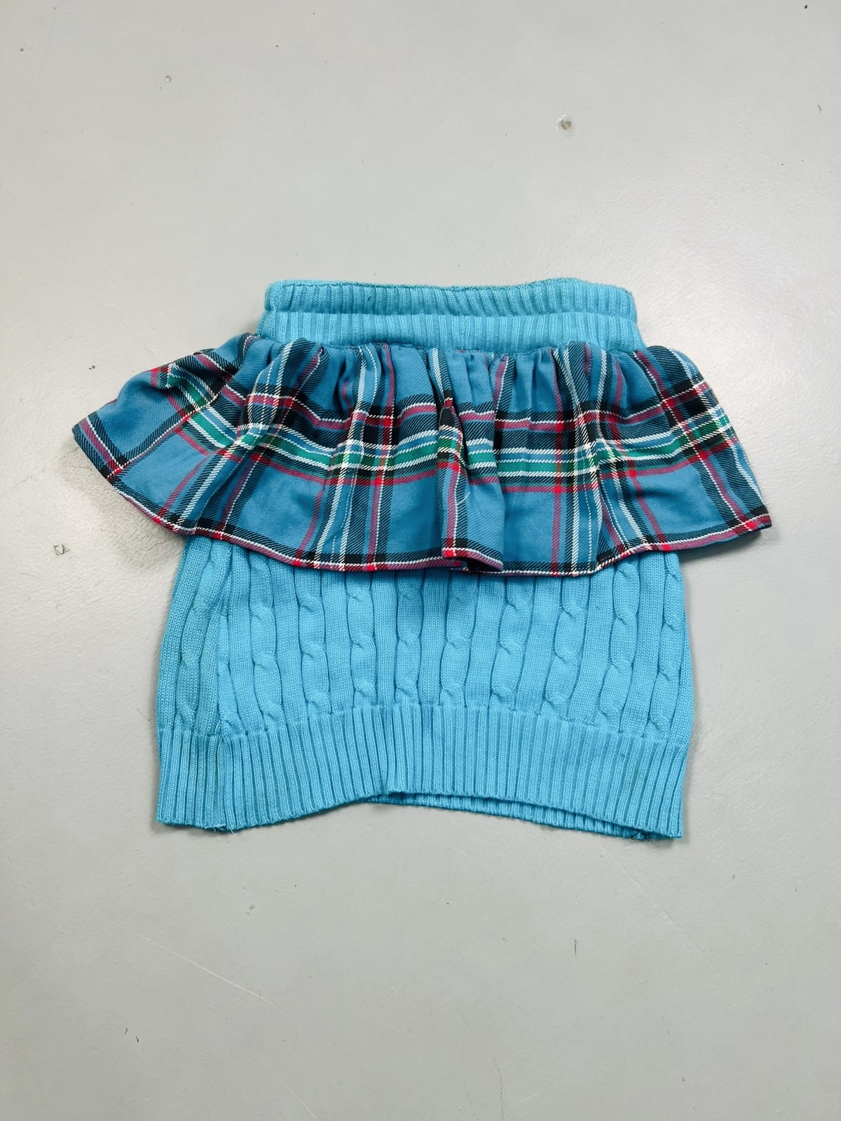 Jupe en tricot froncée RL recyclée