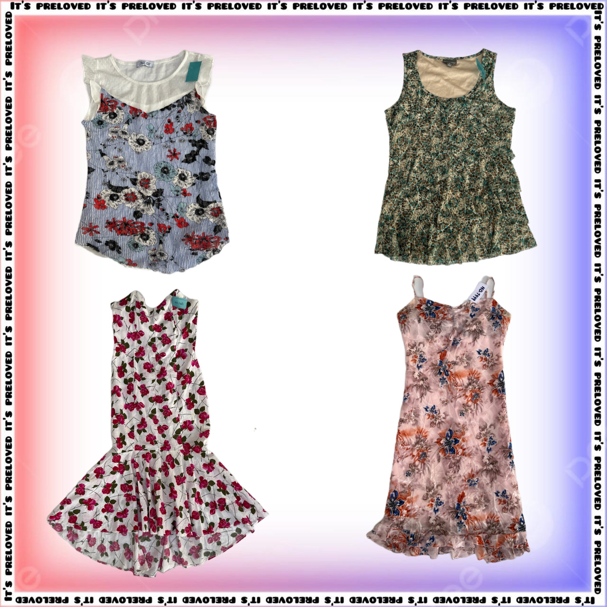 Garden Party Girl - tops, dresses and skirt (SS-1373)