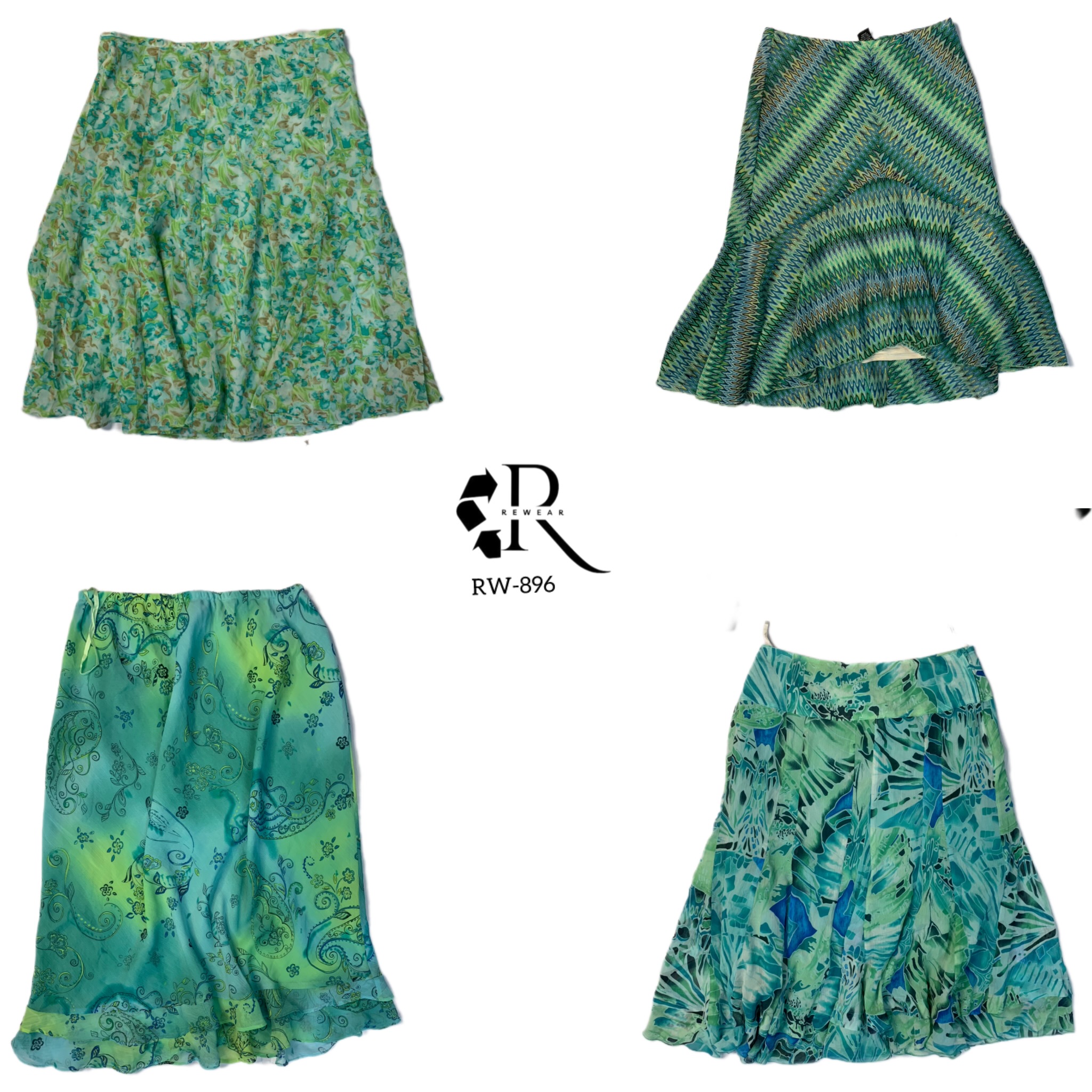 Y2K Forest Vibe Poly Skirts (RW-896)