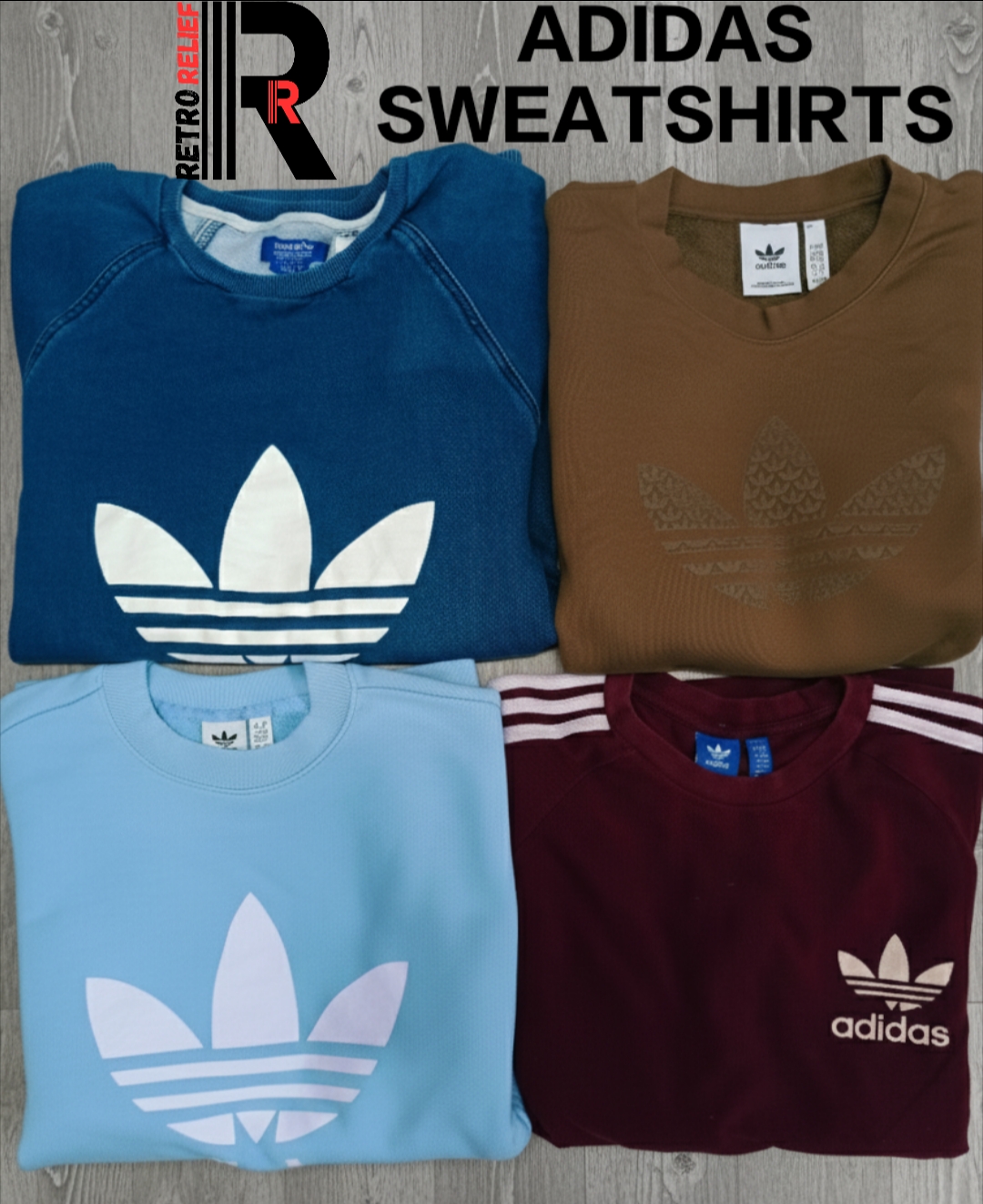 Adidas sweatshirts
