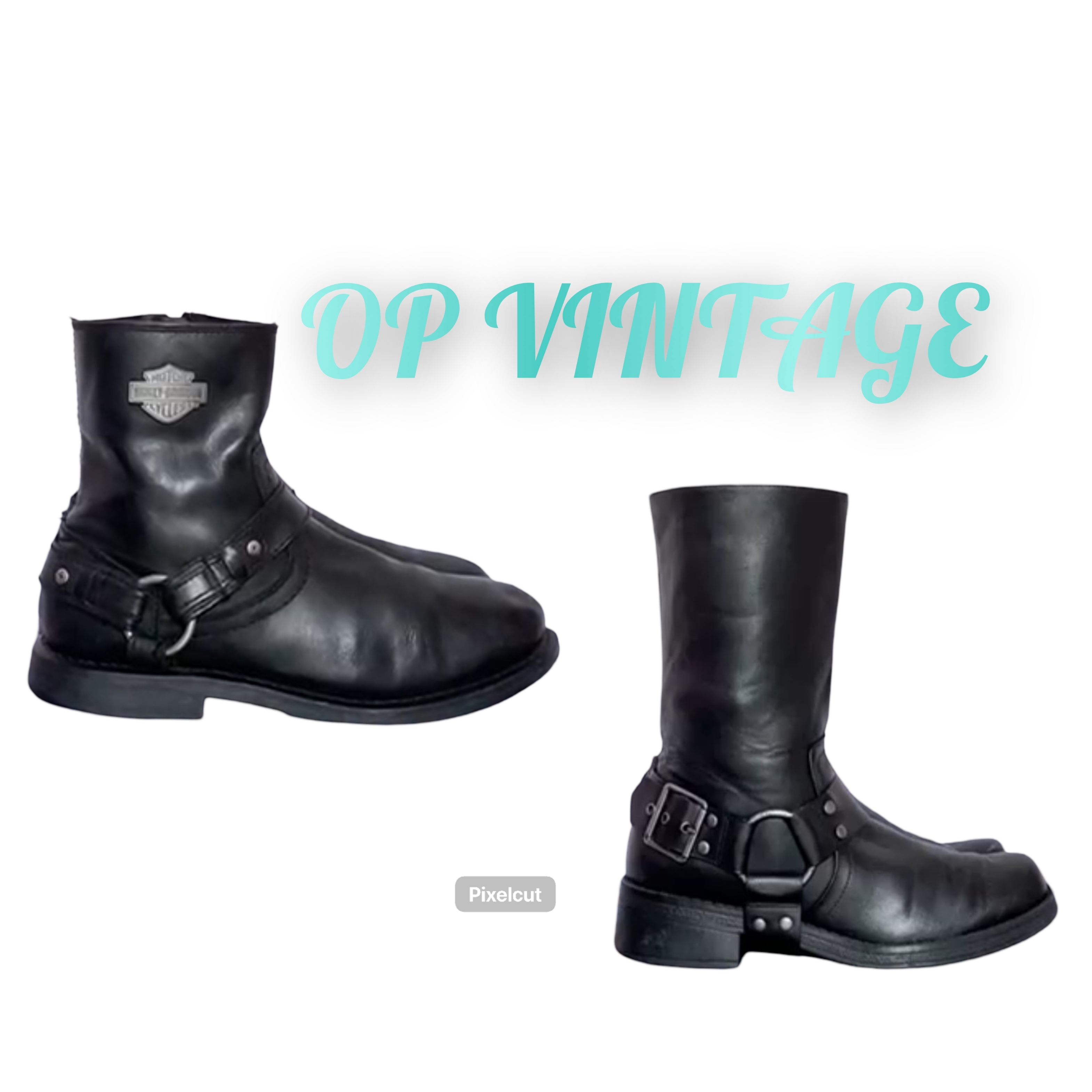 Op vintage 0013 Best buckle boots
