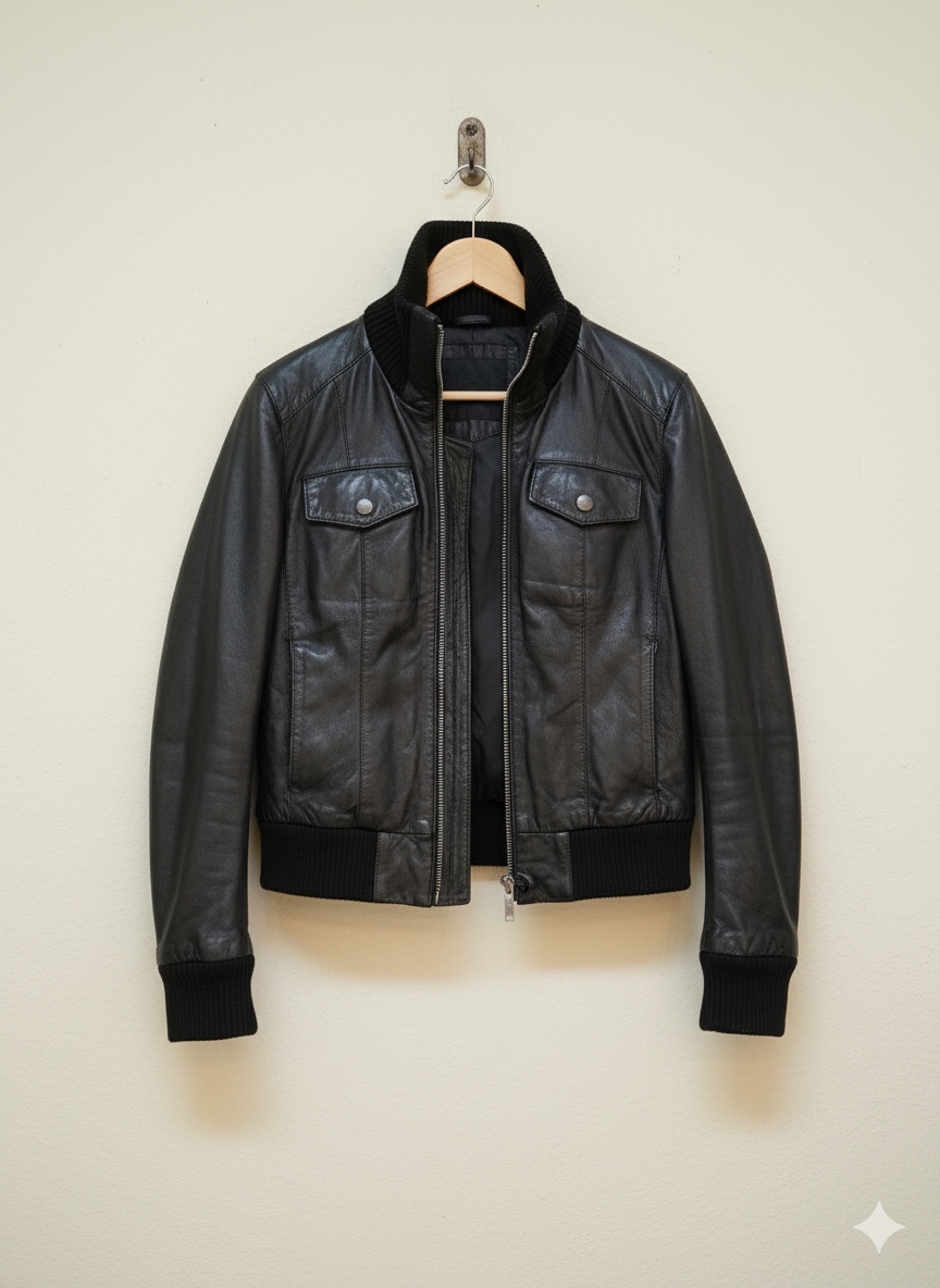 Leather Jackets Zipper (AIO-0141)