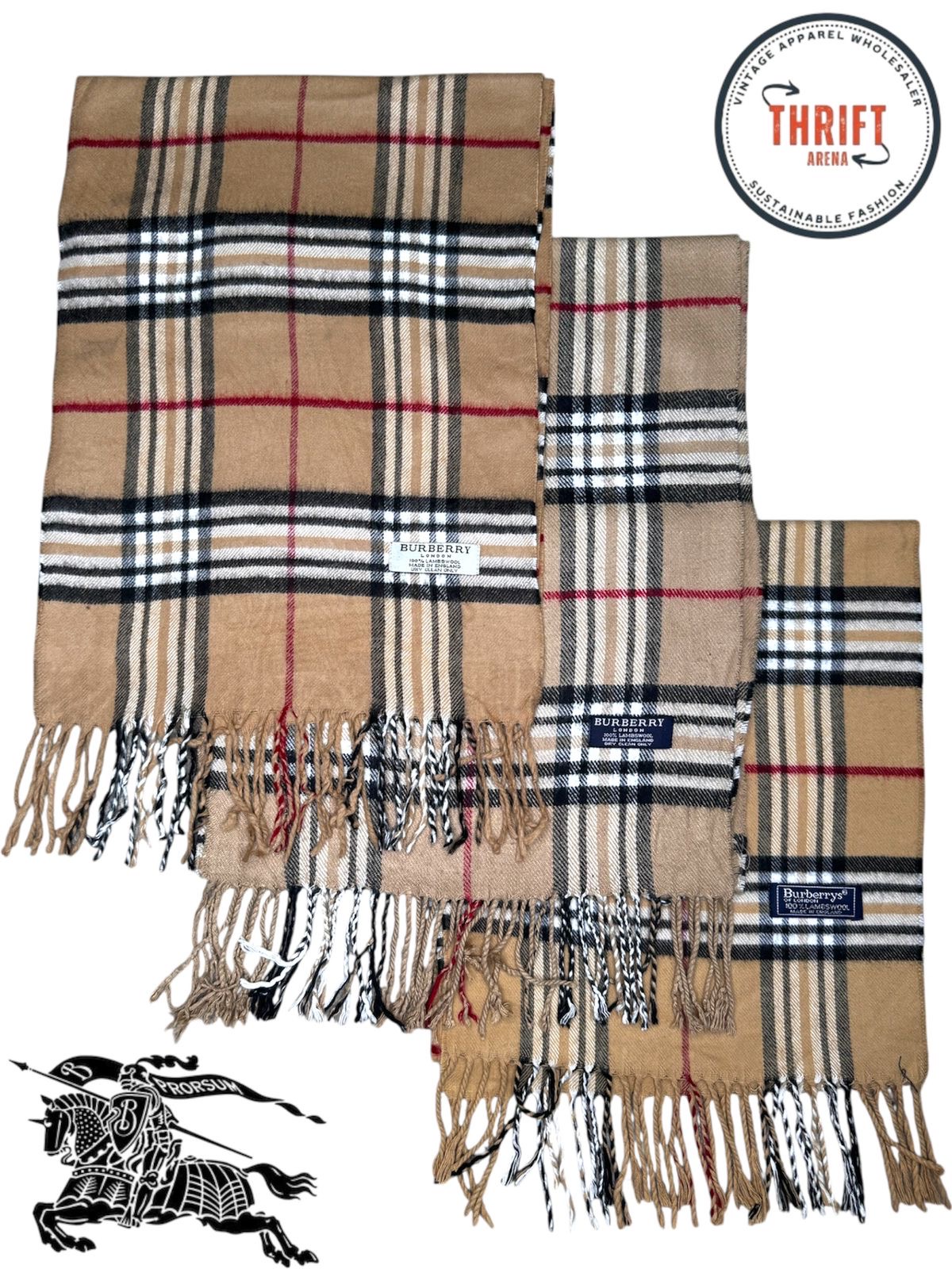 T1754 Burberry Beige Scarves 🧣