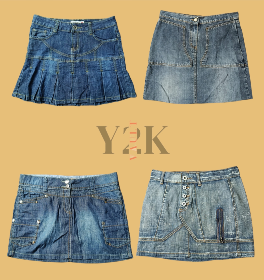 Denim Dreams: Faldas Y2K (Yv-388)