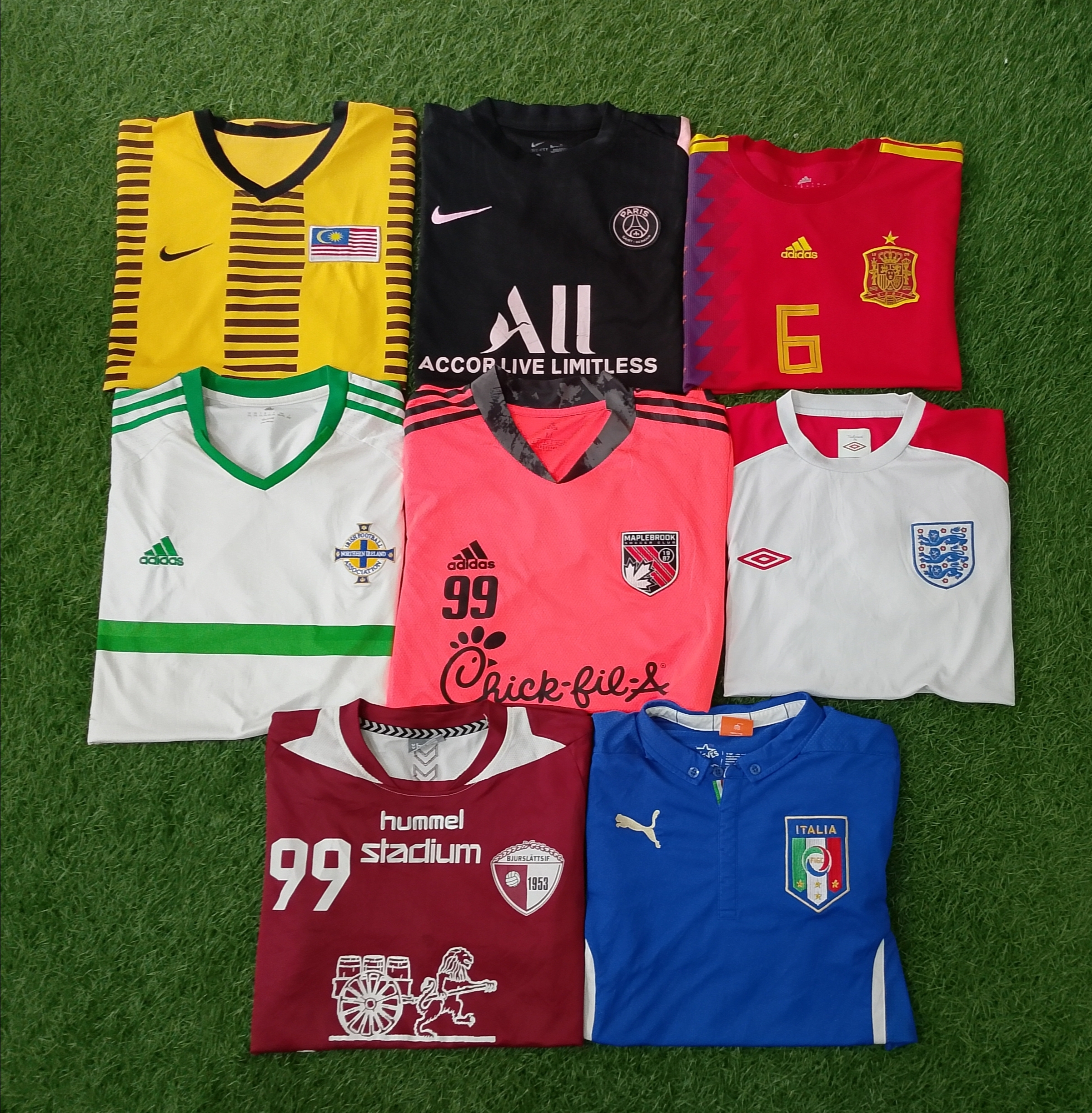 Football jerseys