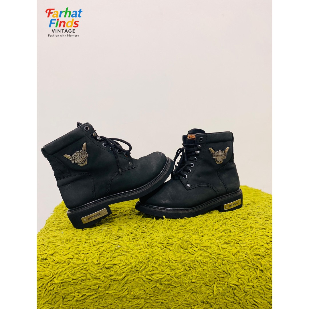FFV-S0001 BUNDLE DE CHAUSSURES MÉTAL SAUVAGE HARLEY DAVIDSON & DR.MARTEN MIX