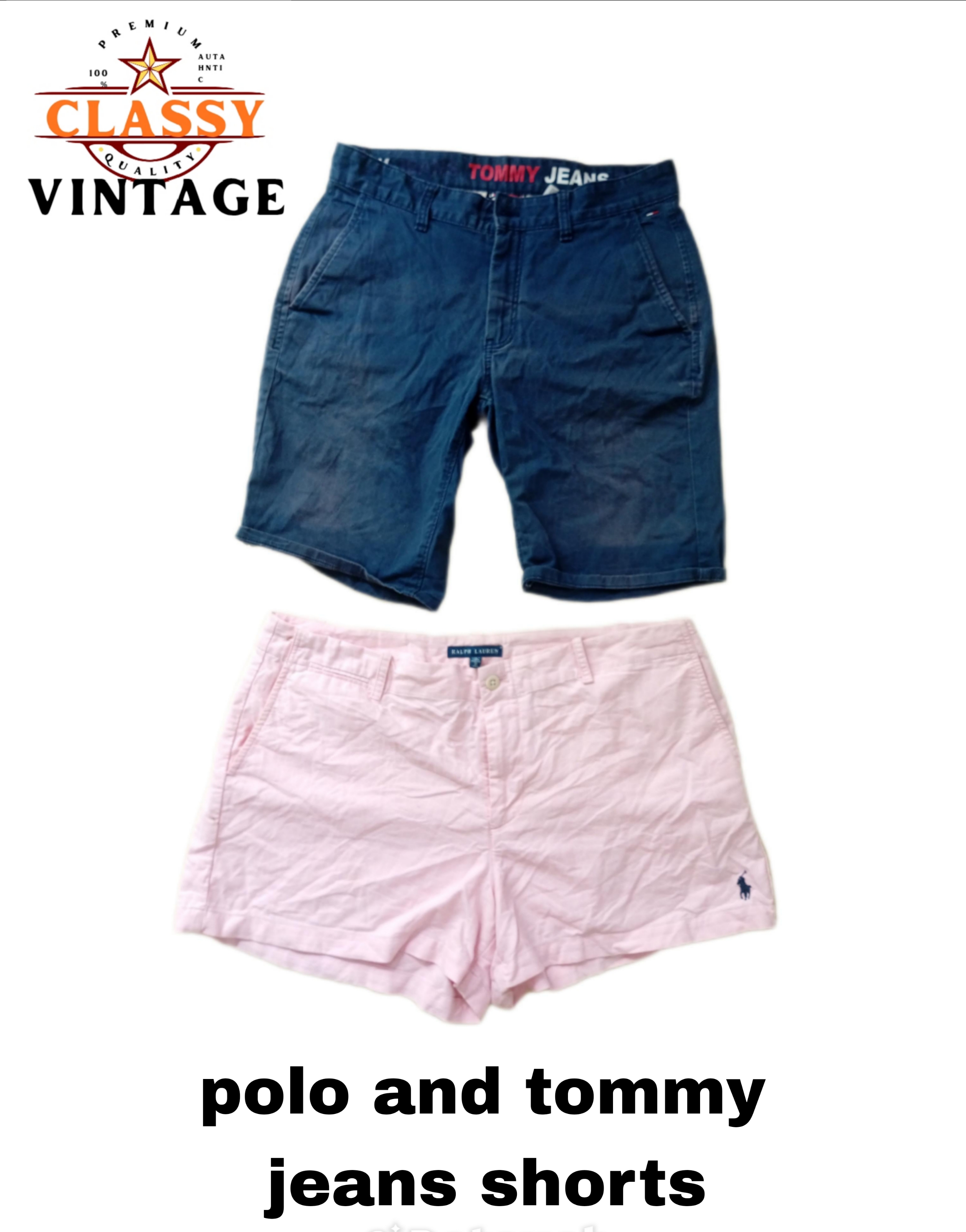polo and tommy jeans shorts