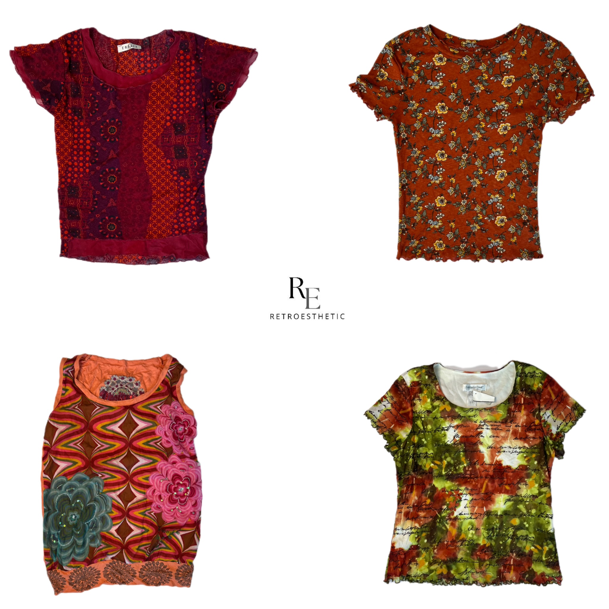 Y2K Iconic Girl Mix Tops (RE-2188)