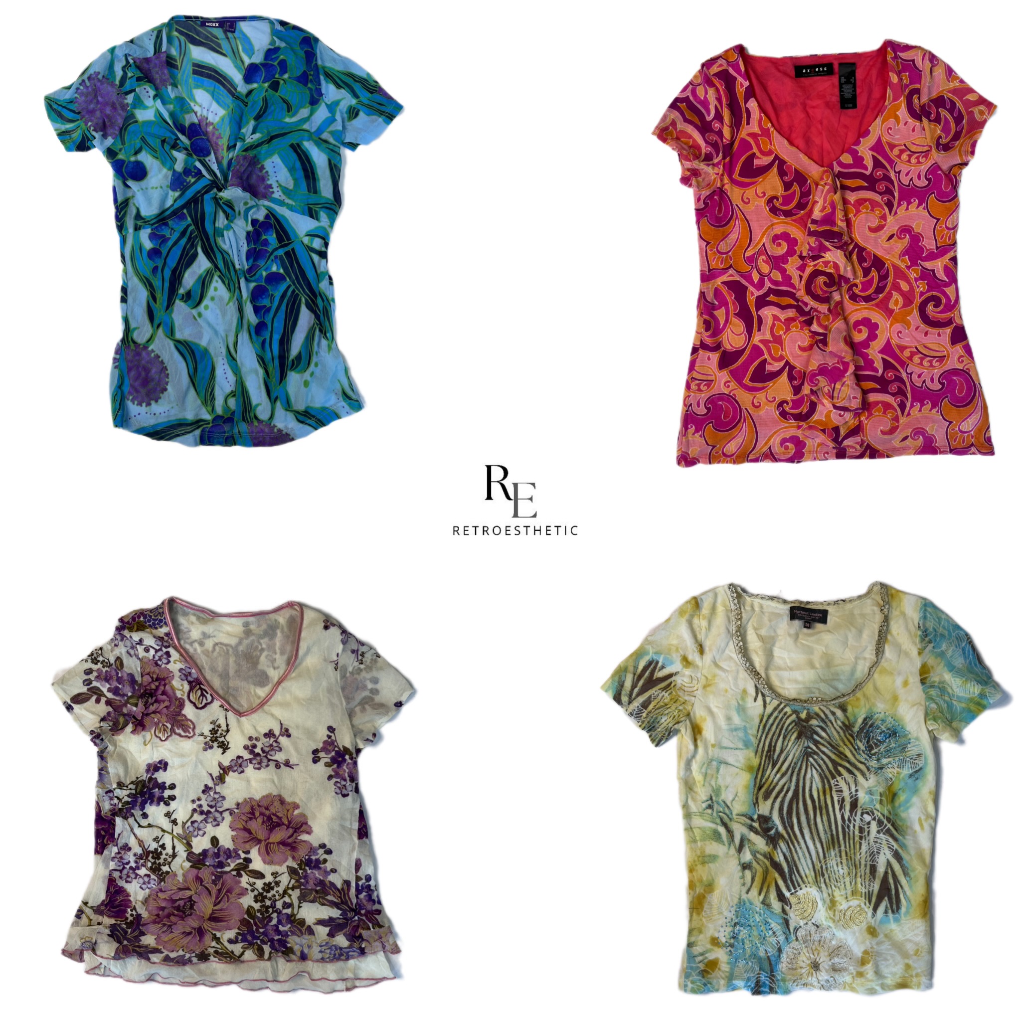 Y2K Nature Vibe Hauts sans manches (RE-2191)