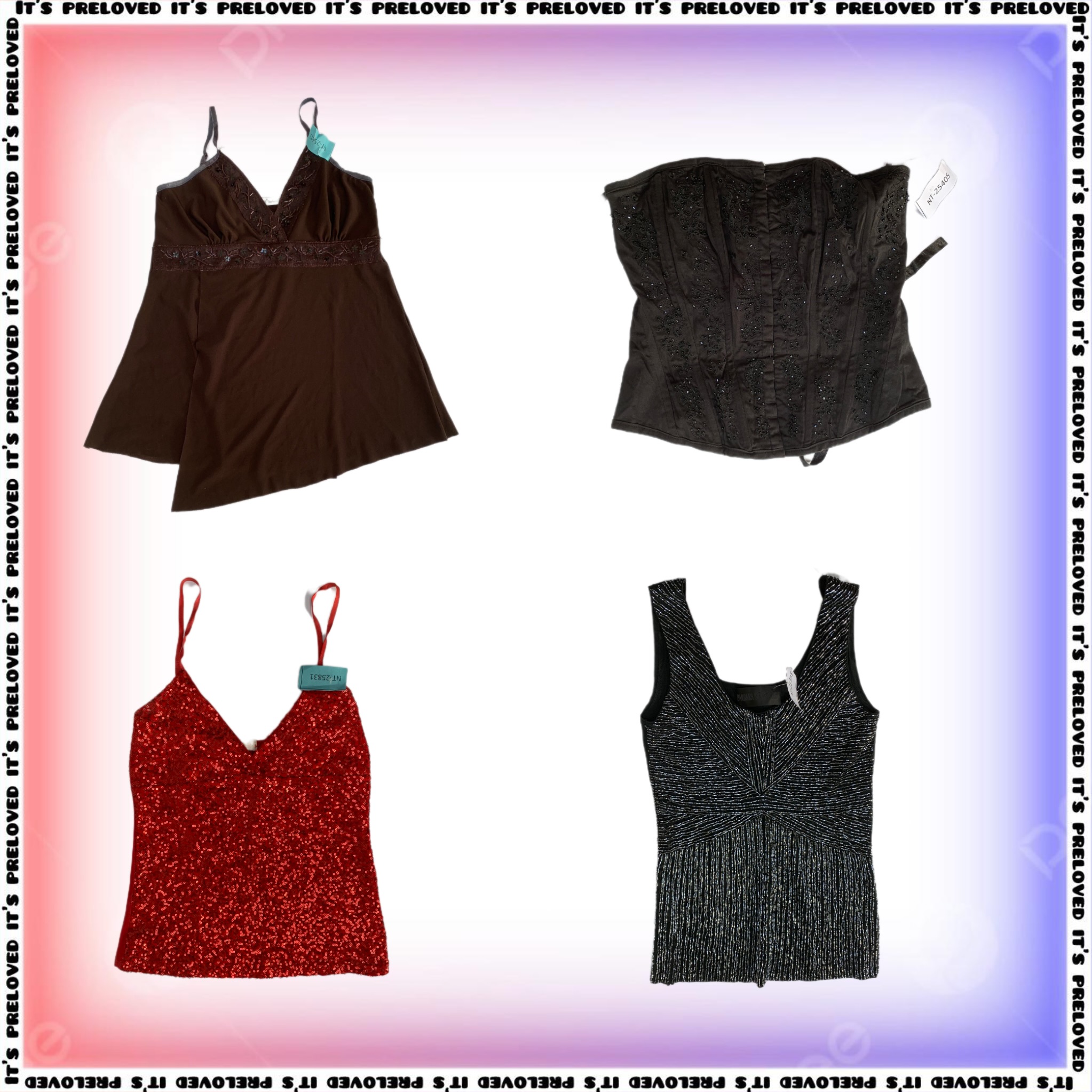 Party Like It’s ‘99- Y2K Bling Tops Mix (SS-1391)