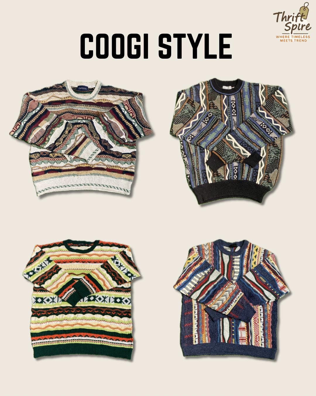 Suéteres Coogi-Style - (TS-0232)