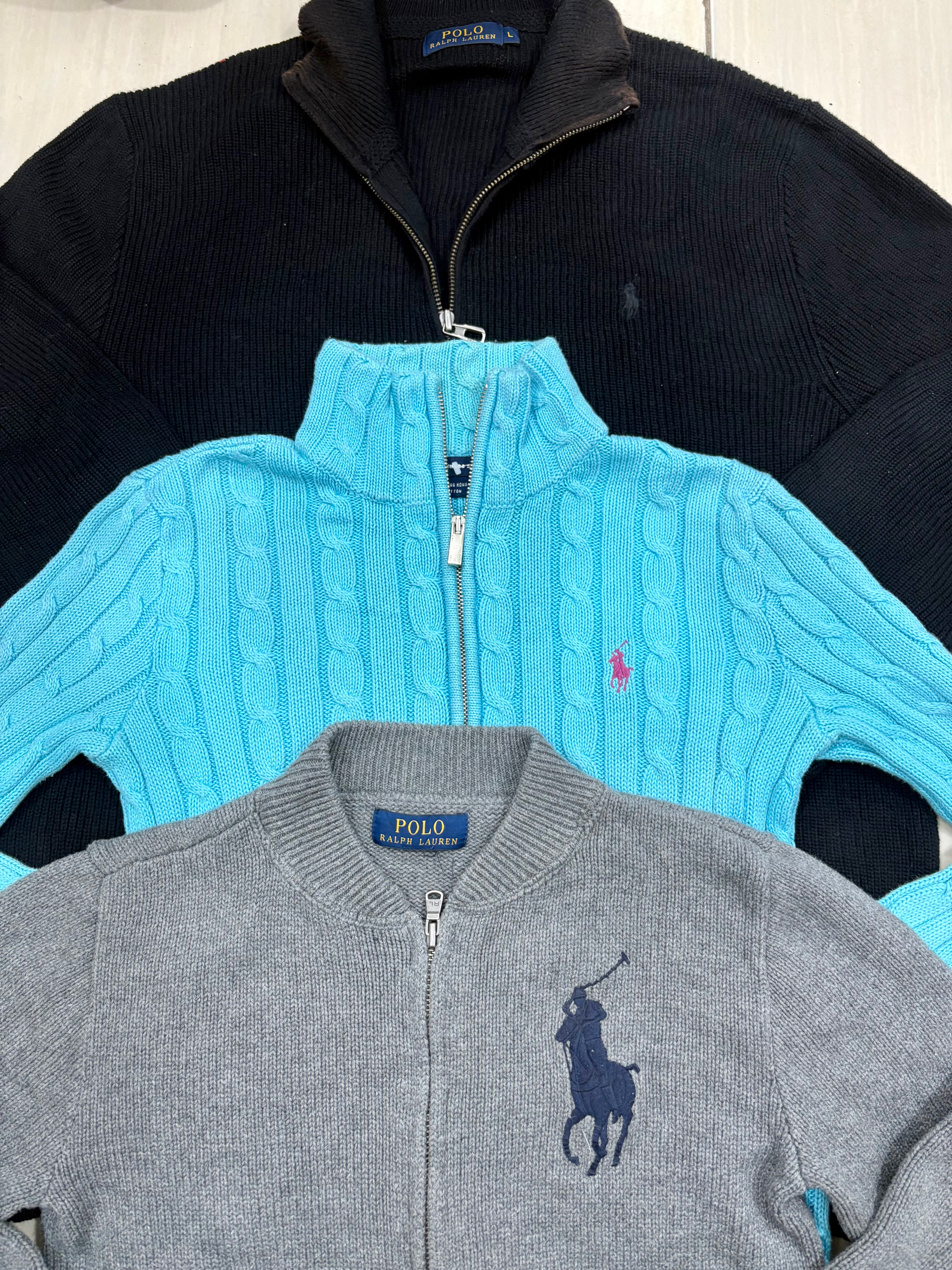 「Ralph Lauren Zipper and Sweatshirt」