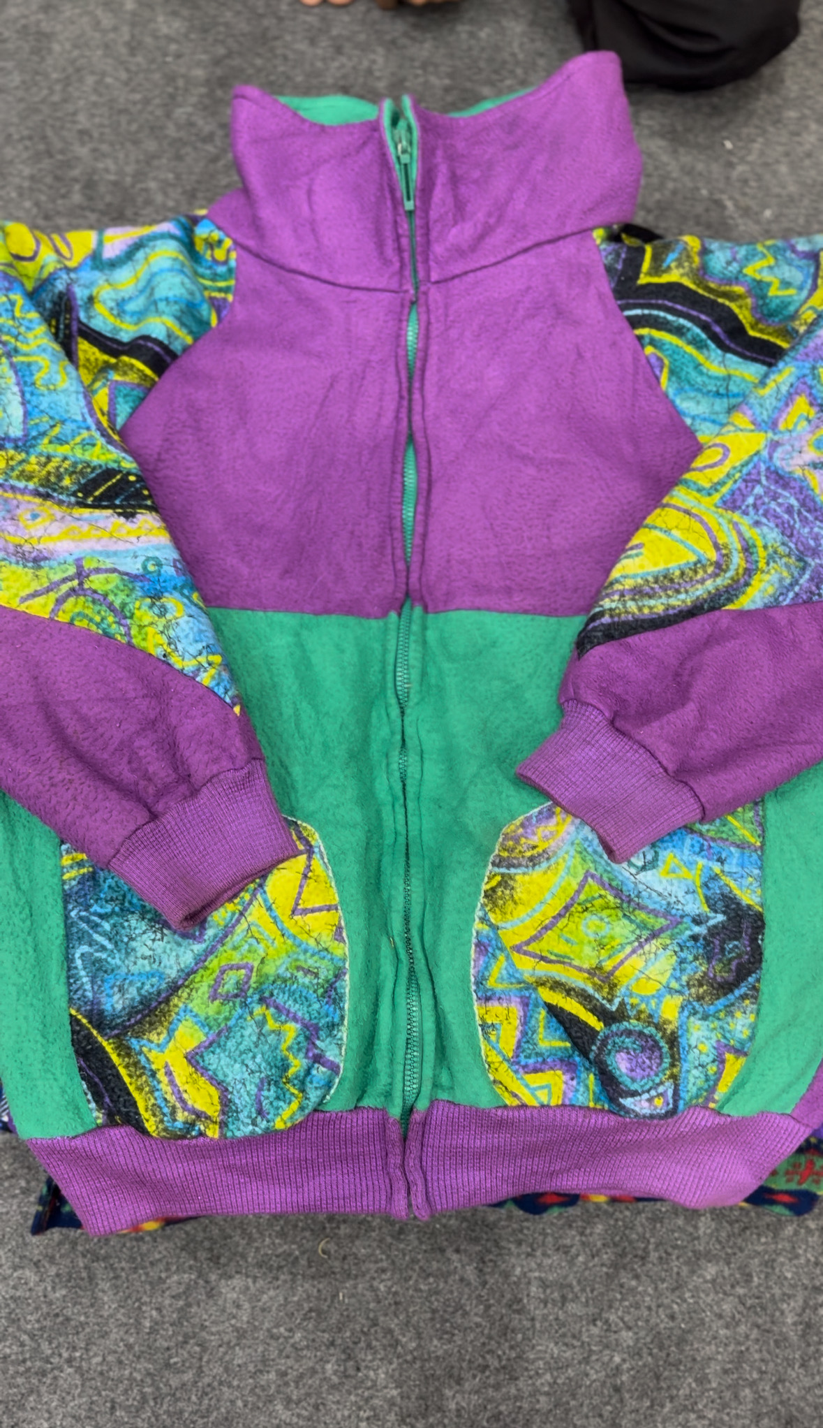 Verrückter Fleece