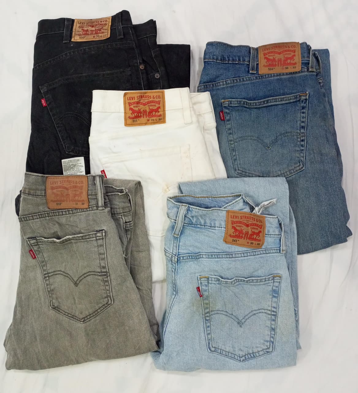 CRZ0084 Ensemble de jeans vintage Levi's