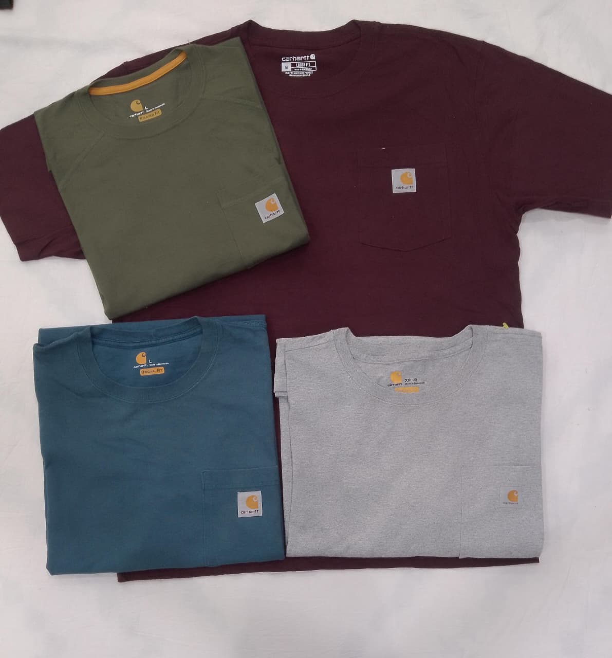 CRZ0093 Carhartt Heritage T-Shirt Bundle – Gemischte Größen