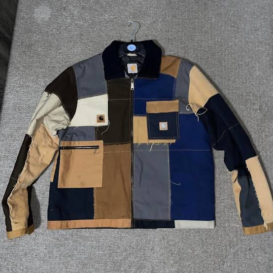 Carhartt Patchwork Rework Style Detroit Jackets