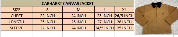 Upcycled carhartt canvas jacket