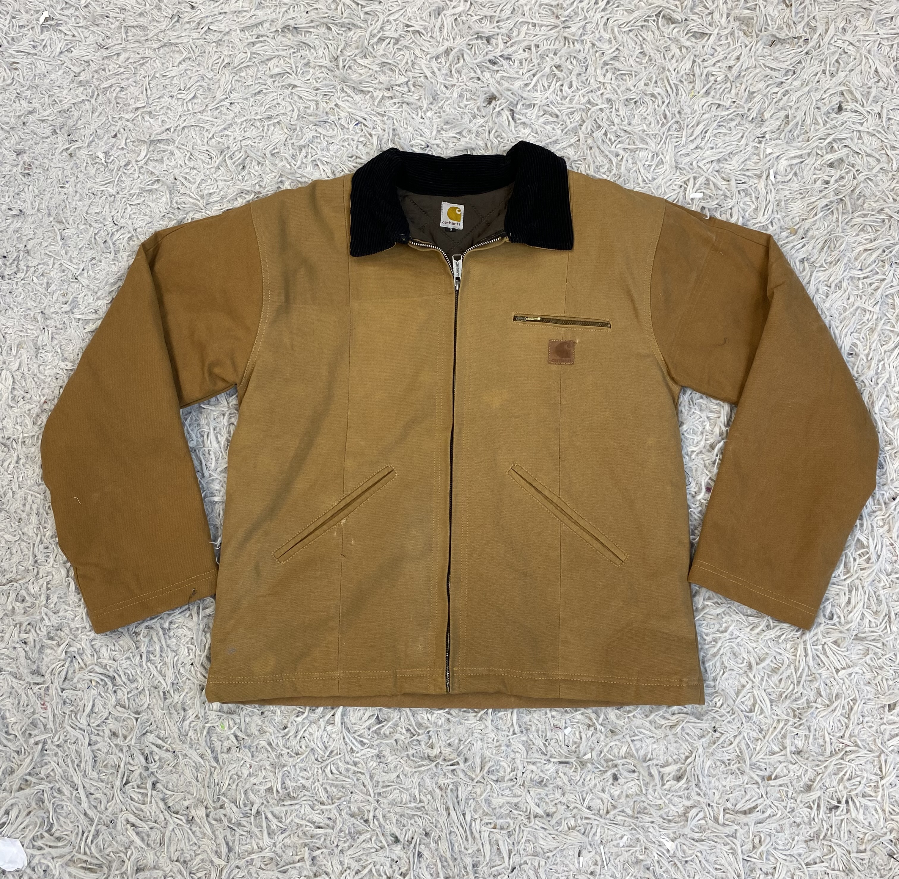 Upcycled carhartt canvas jacket