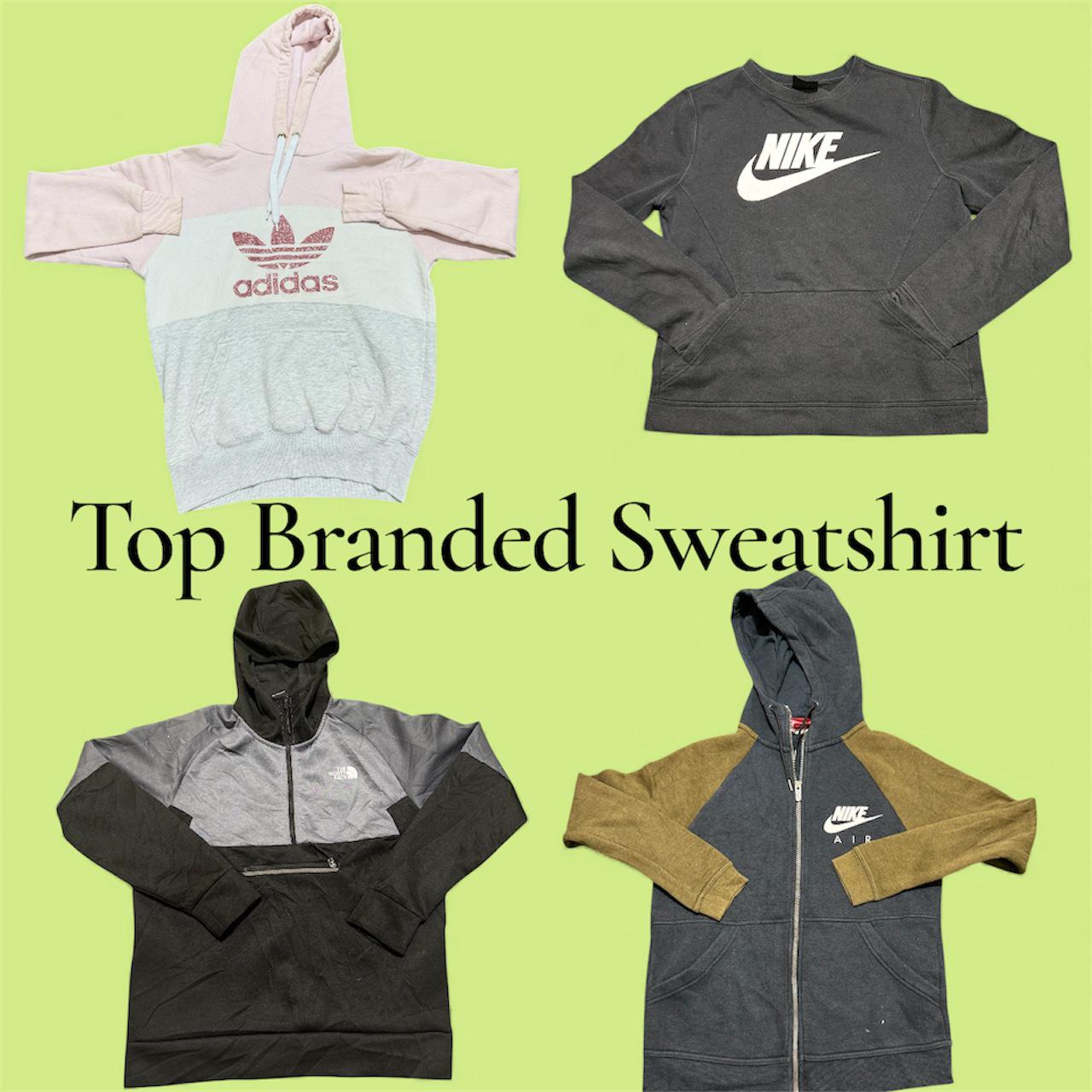 Sudadera con capucha y sudadera de marca