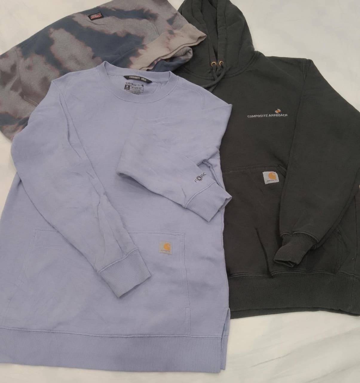 「ZV0056 ヴィンテージ カーハート、ディッキーズ フーディ/スウェットシャツ」