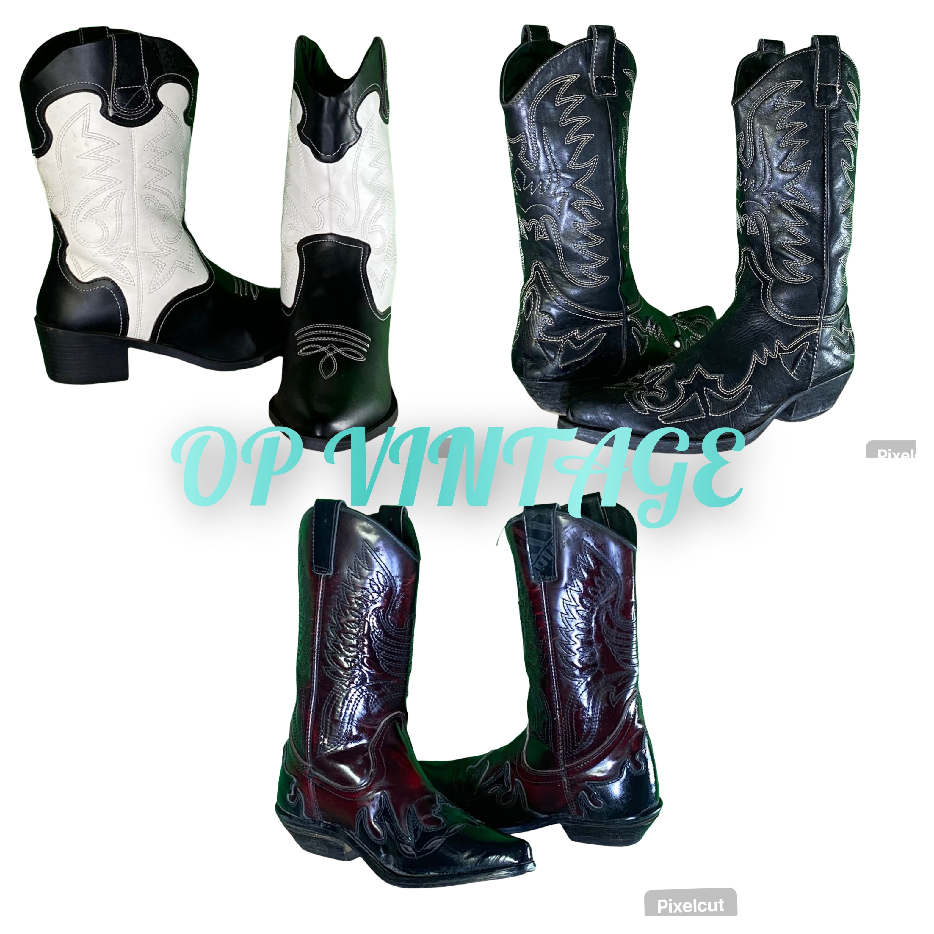 Op vintage 0025 Best Vintage cowboy boots