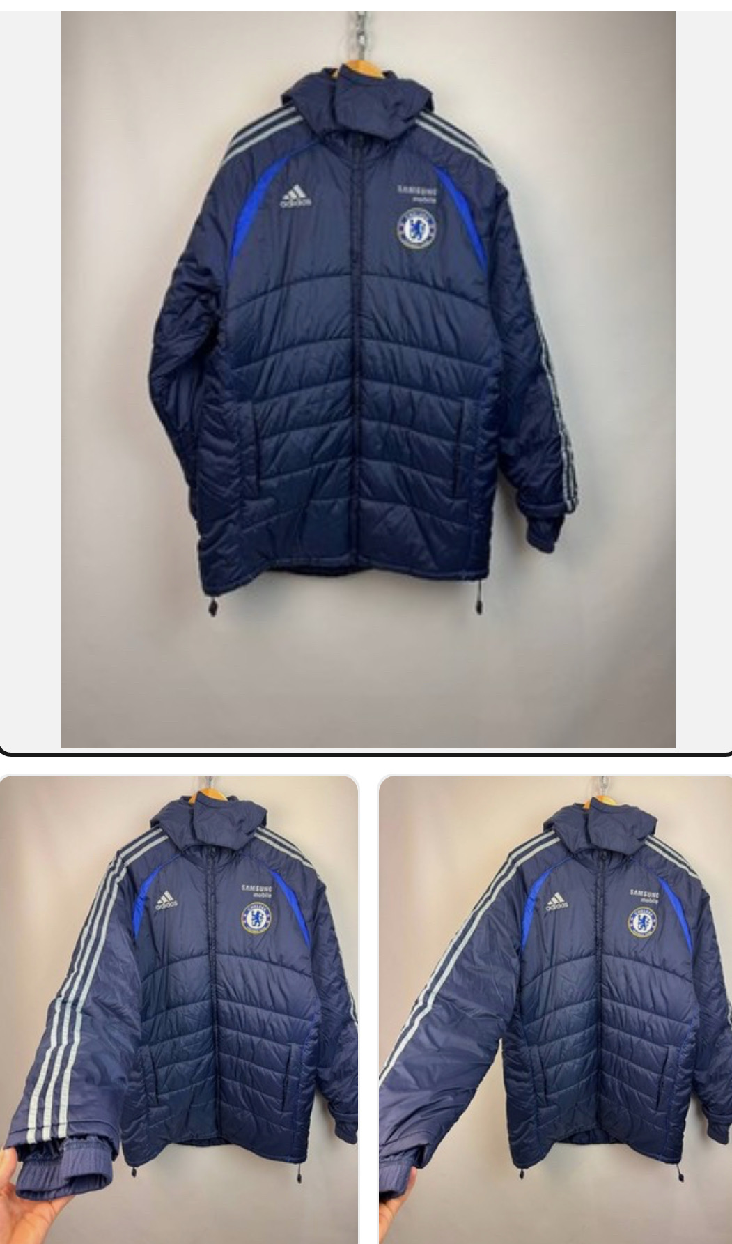 Nike/adidas Puffer-Jacke 🧥