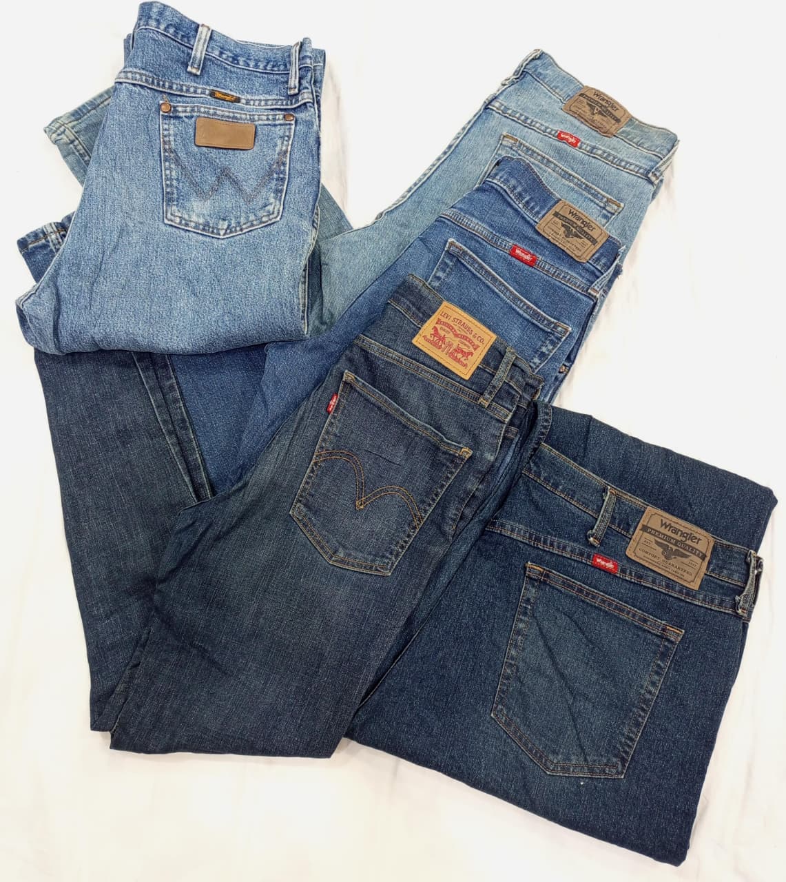 CRZ0102 LLW Classic Workwear Denim Jeans Mix