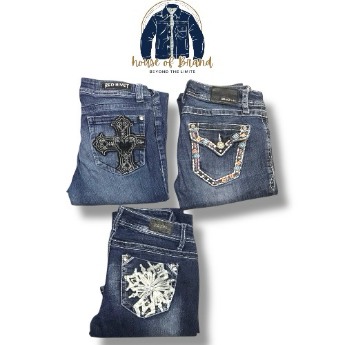 Flared jeans