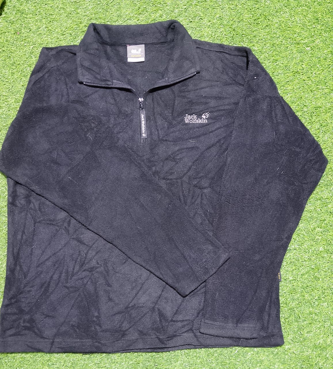 Jack wolfskin fleece jacket